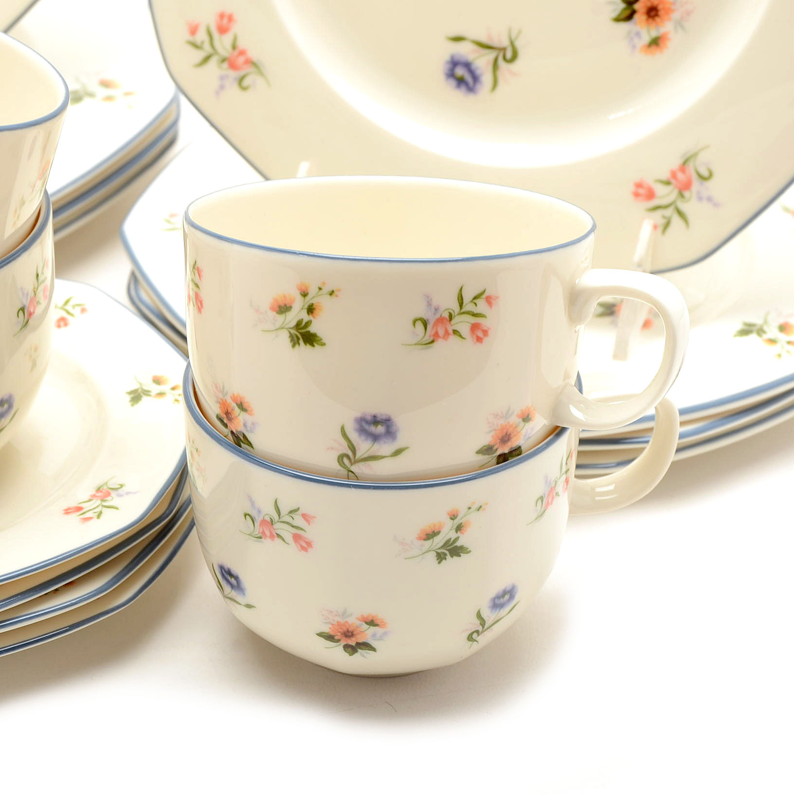 Wedgwood "Springtime" Place Setting for Four