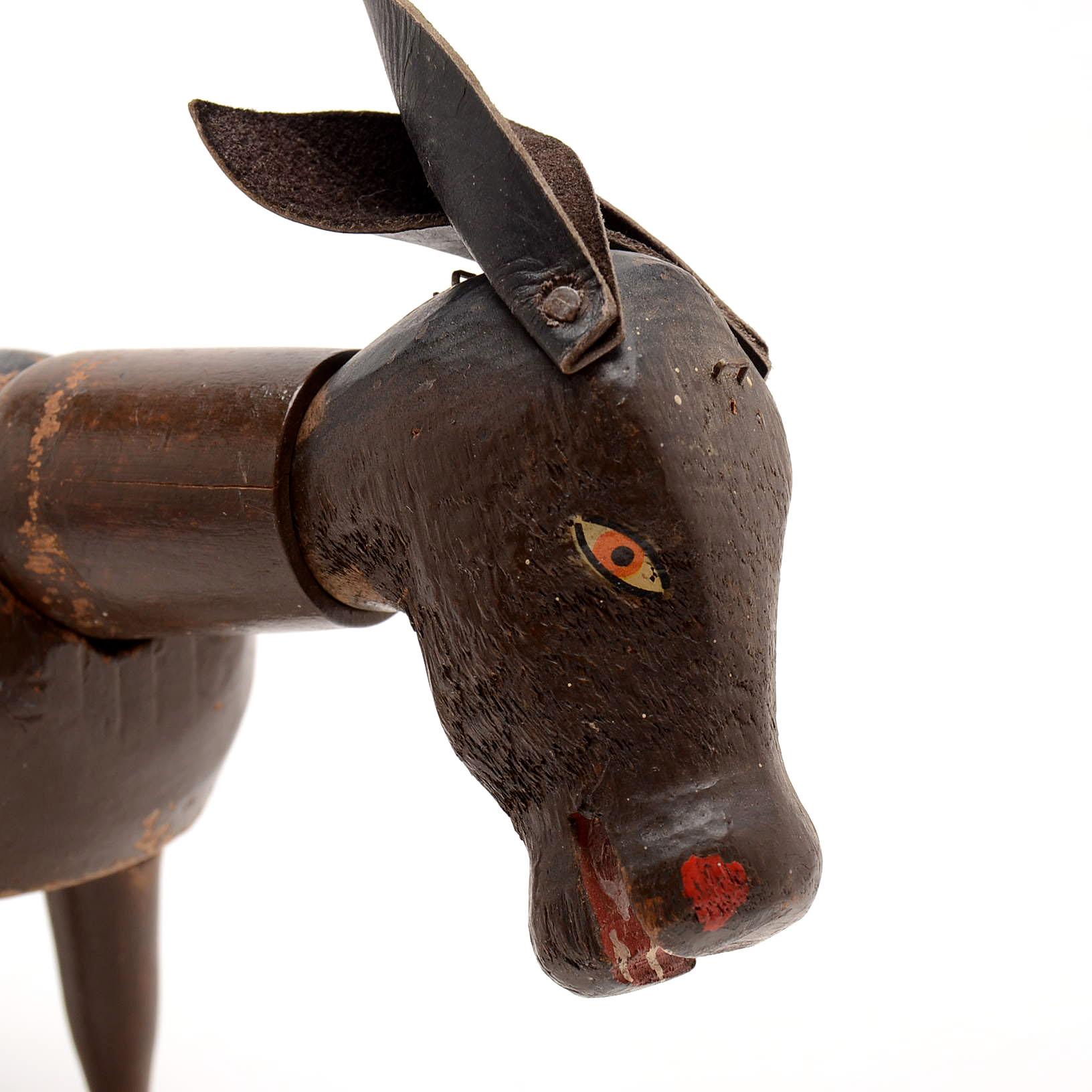 Schoenhut Jointed Wood Figural Horse and Donkey Circus Toys