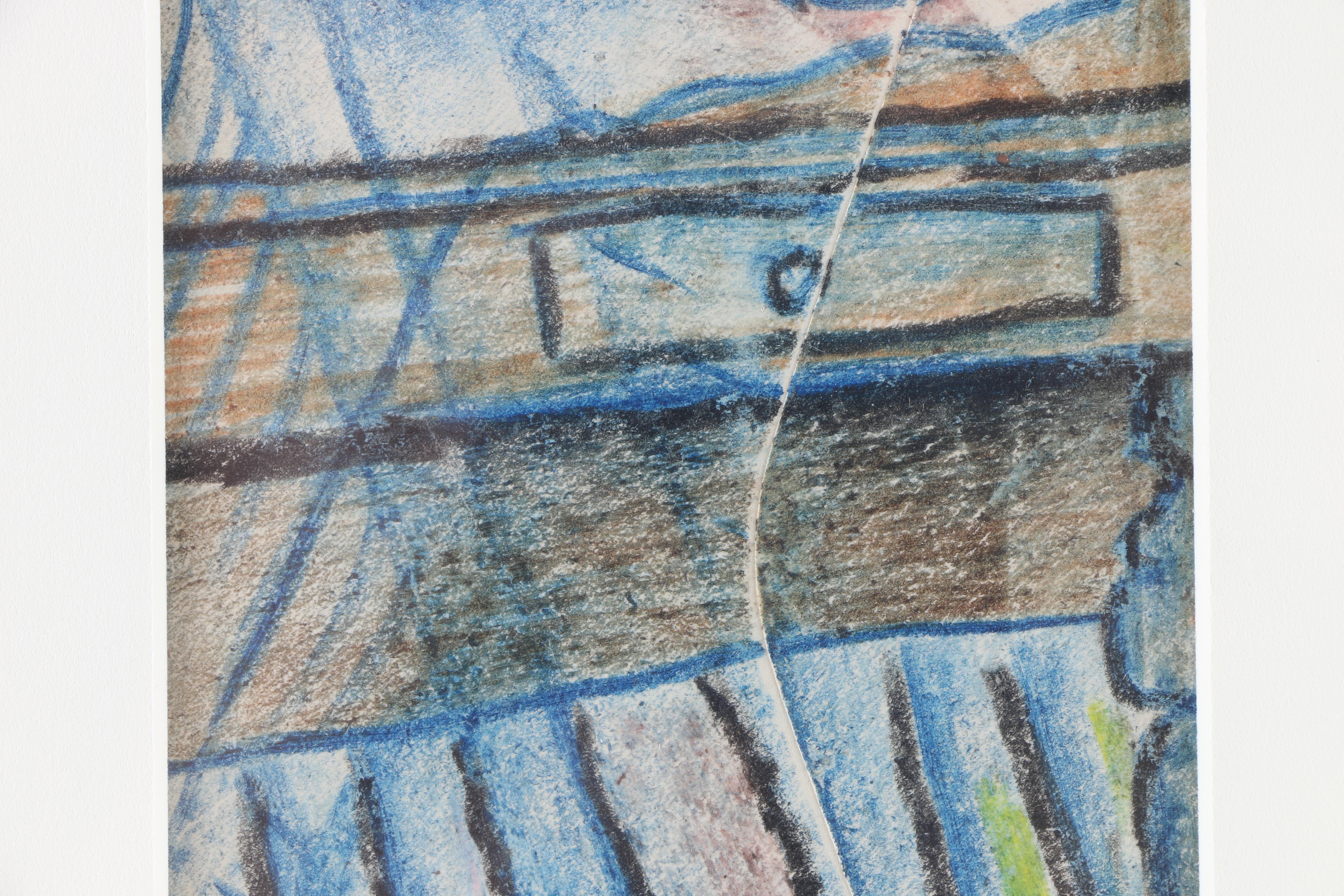 Original Edgar Yaeger Pastel Drawing