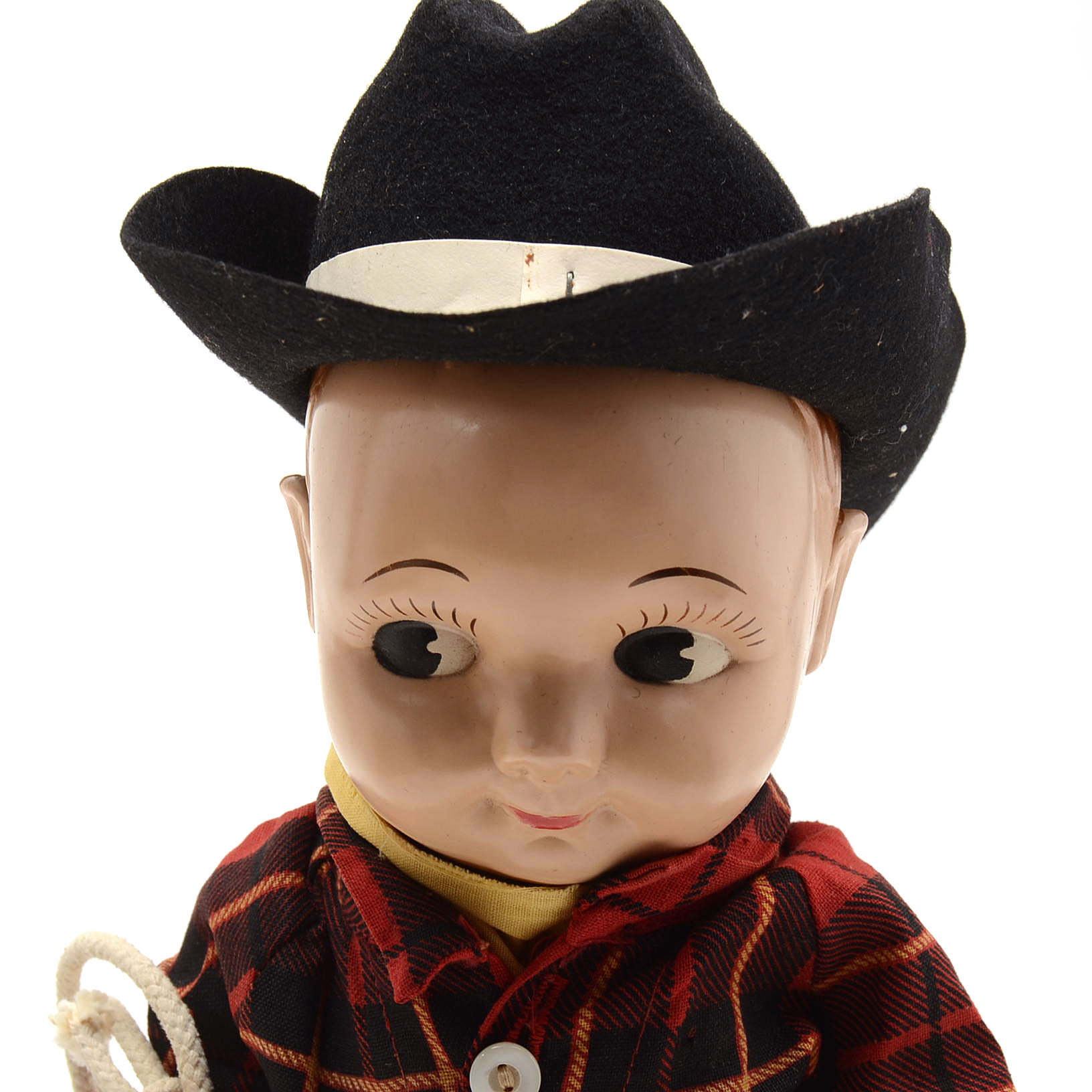 Vintage Western Wear Buddy Lee Advertising Character Doll