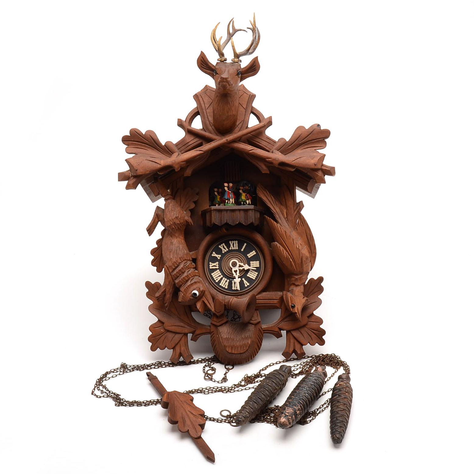 German Black Forest Style Cuckoo Clock
