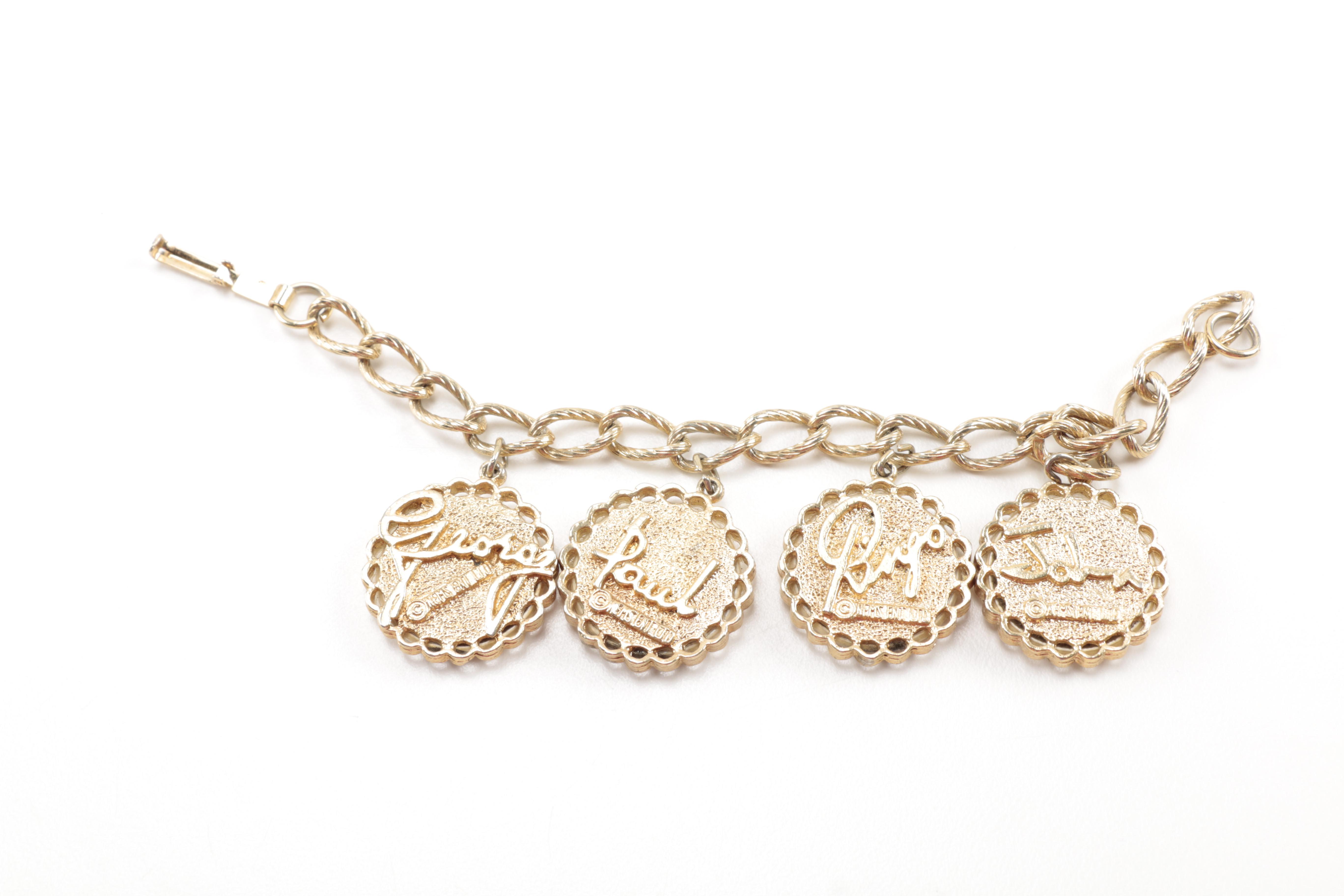 Vintage Beatles Jewelry and Commemorative Coins