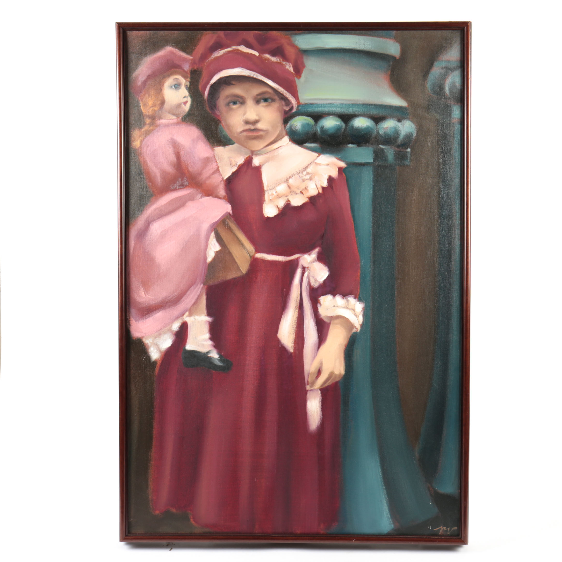 Pamela Vilcsak Painting "Mr. Beckett's Daughter"