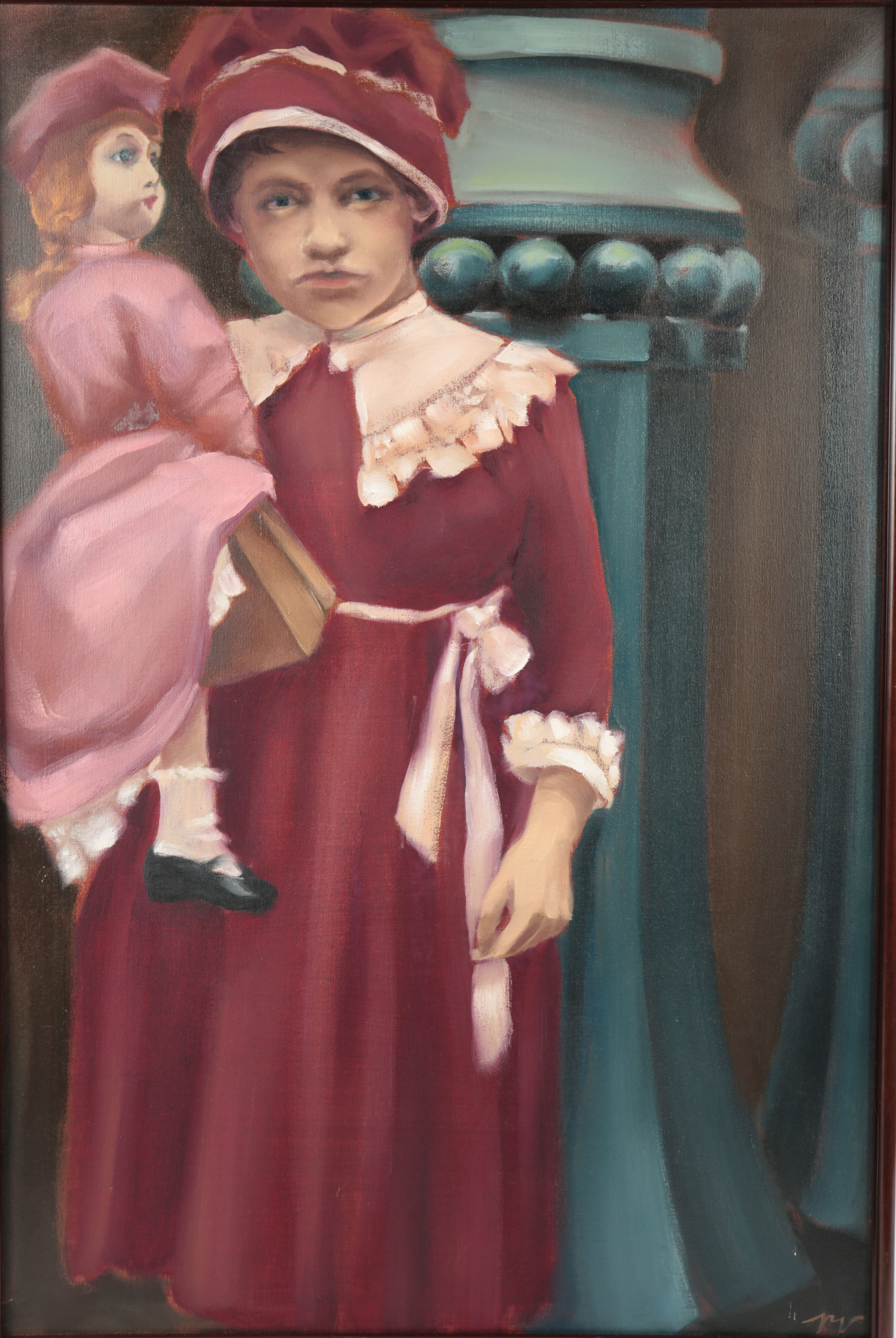 Pamela Vilcsak Painting "Mr. Beckett's Daughter"