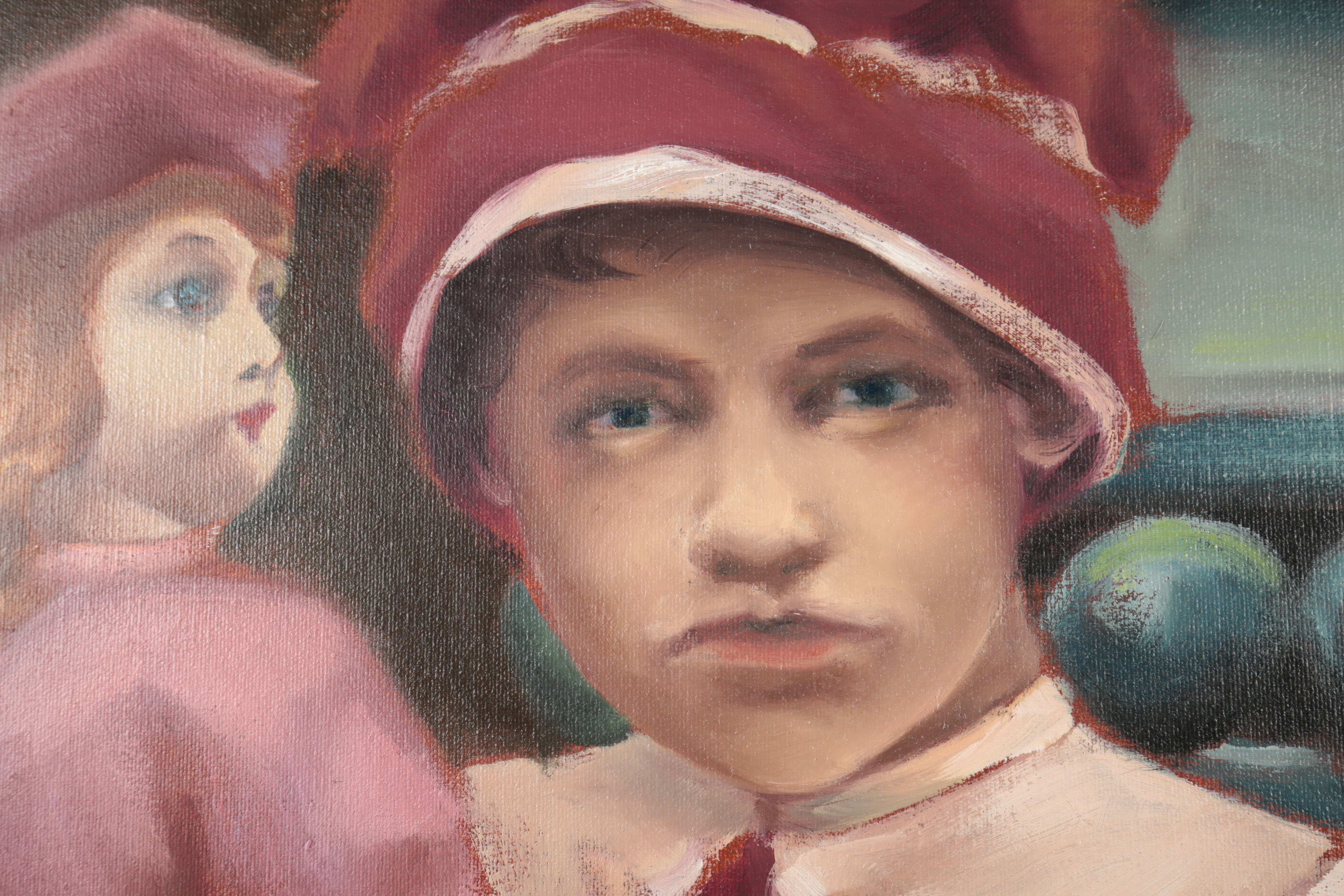 Pamela Vilcsak Painting "Mr. Beckett's Daughter"