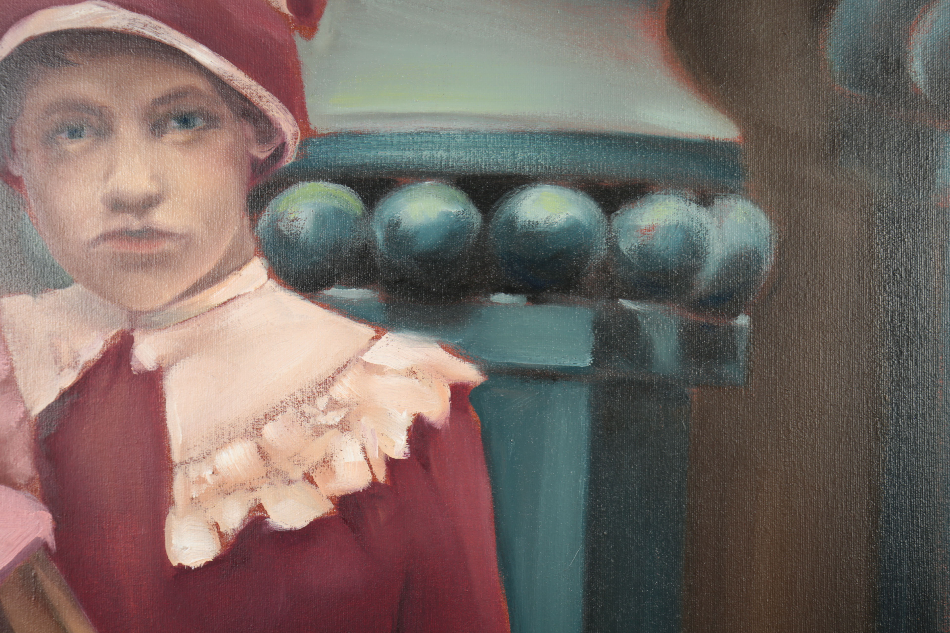 Pamela Vilcsak Painting "Mr. Beckett's Daughter"