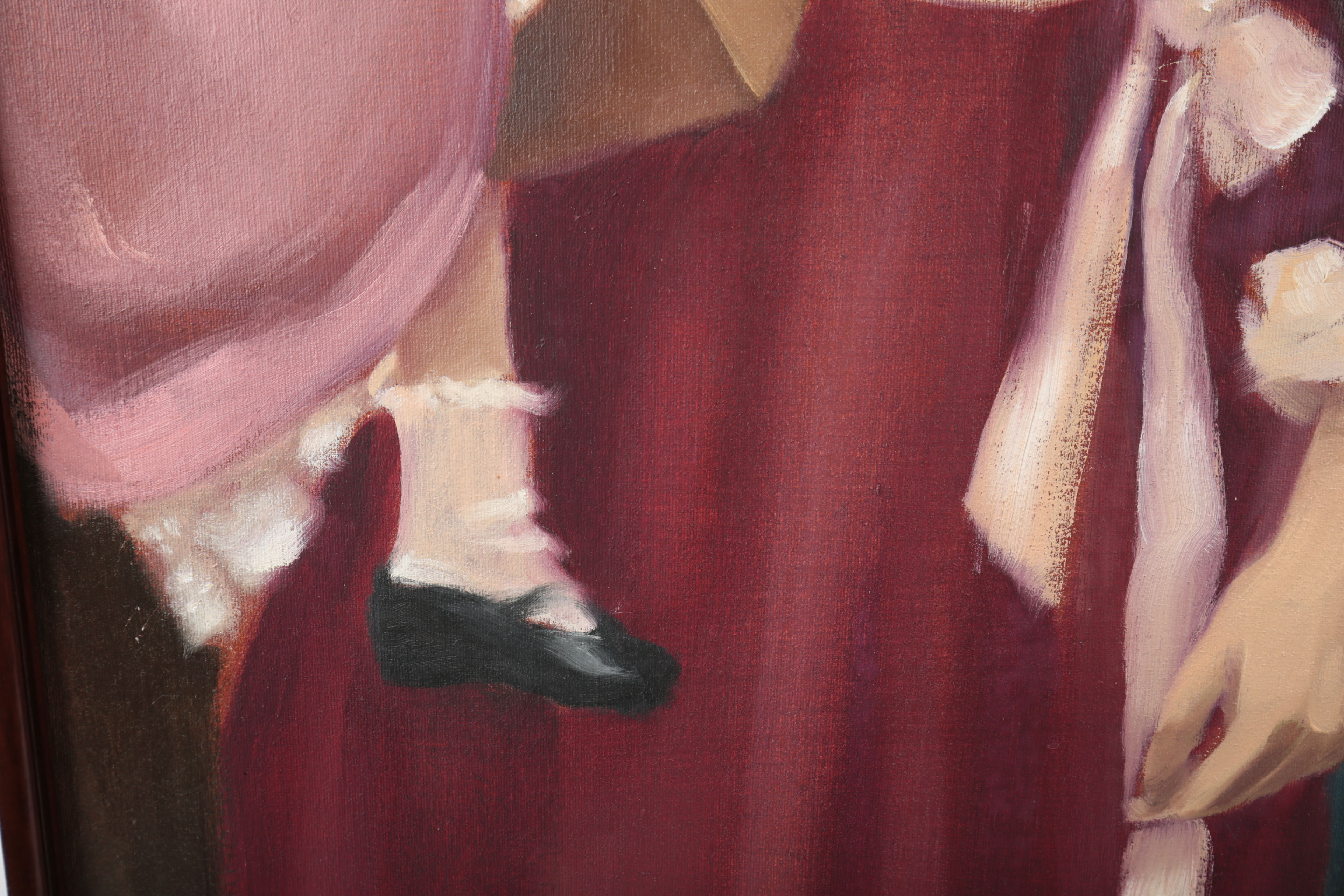 Pamela Vilcsak Painting "Mr. Beckett's Daughter"