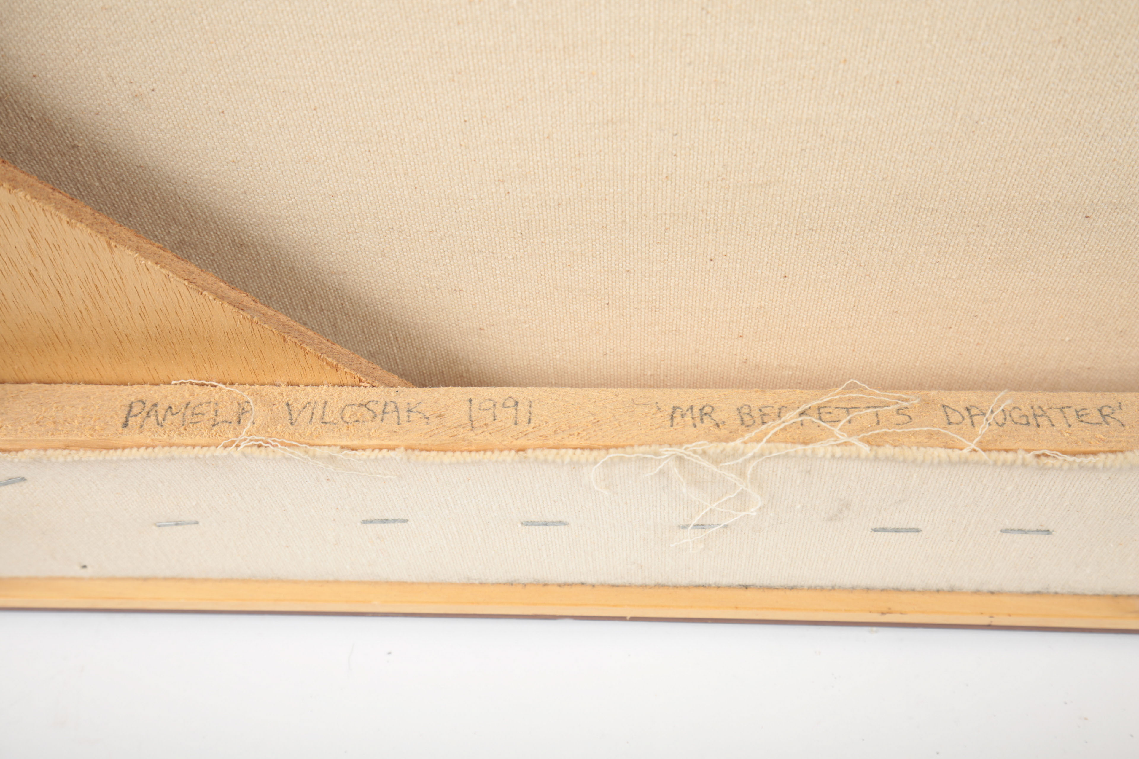 Pamela Vilcsak Painting "Mr. Beckett's Daughter"