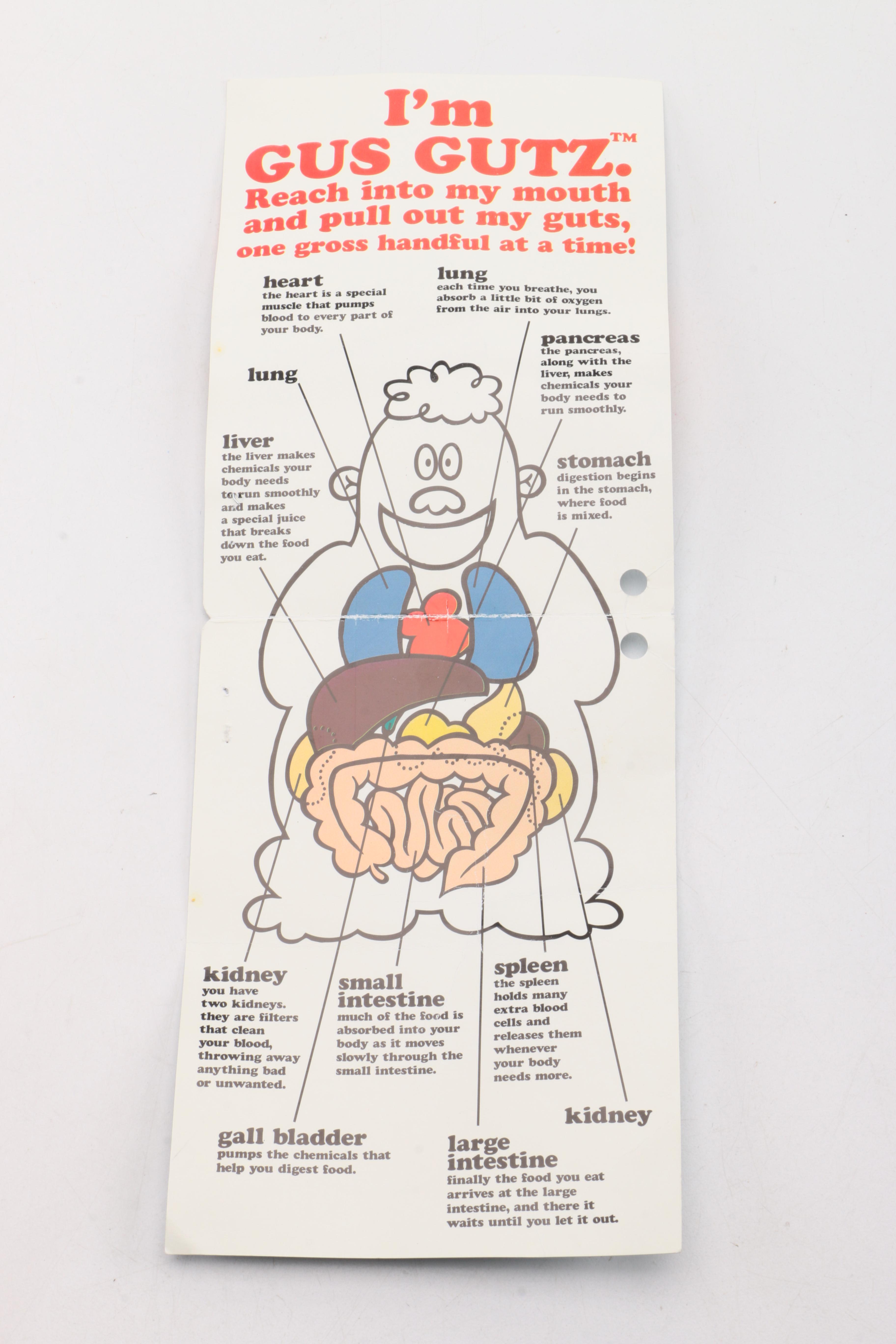 "Gus Gutz" Anatomical Educational Plush Toy