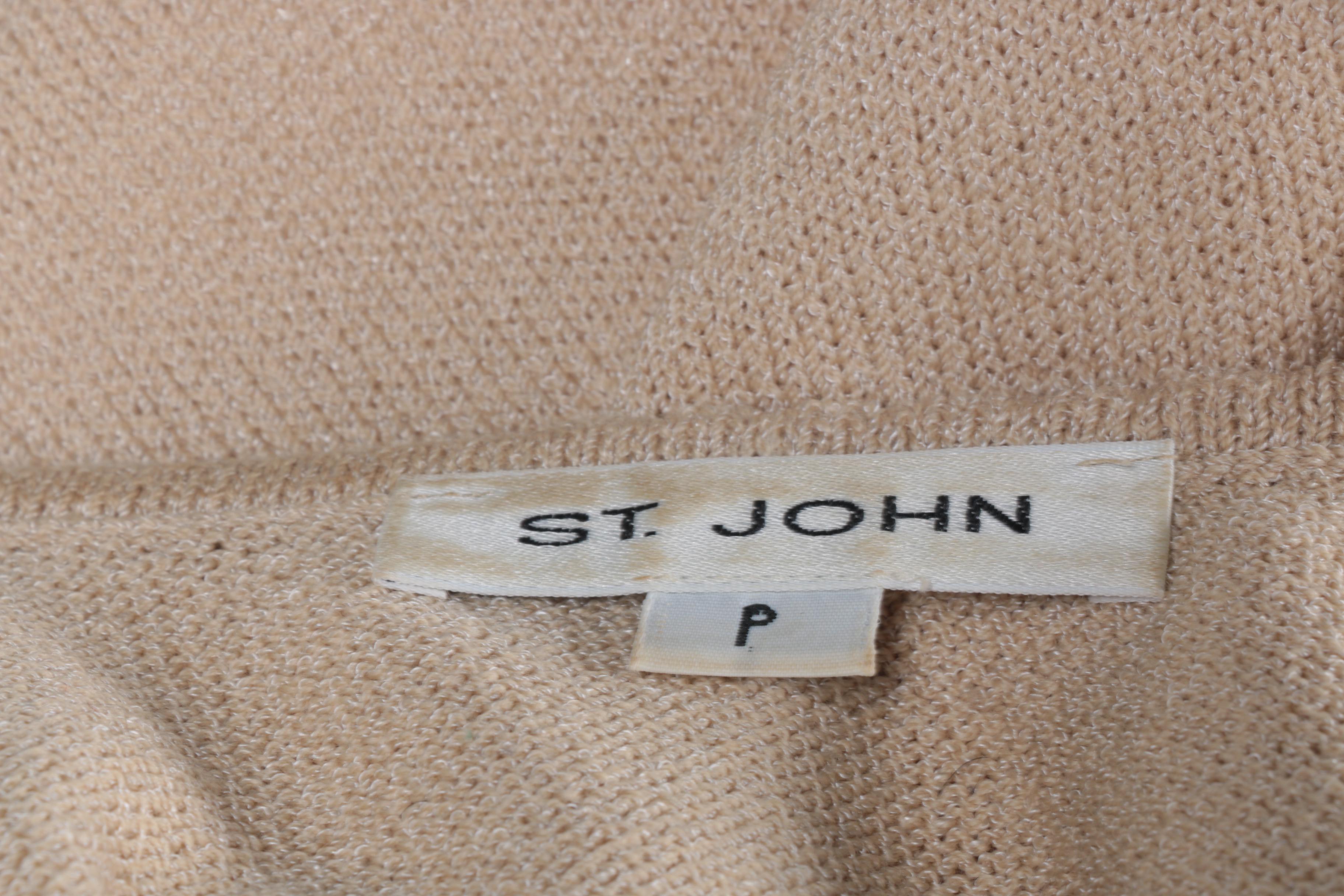 St. John Women's Beige Tops