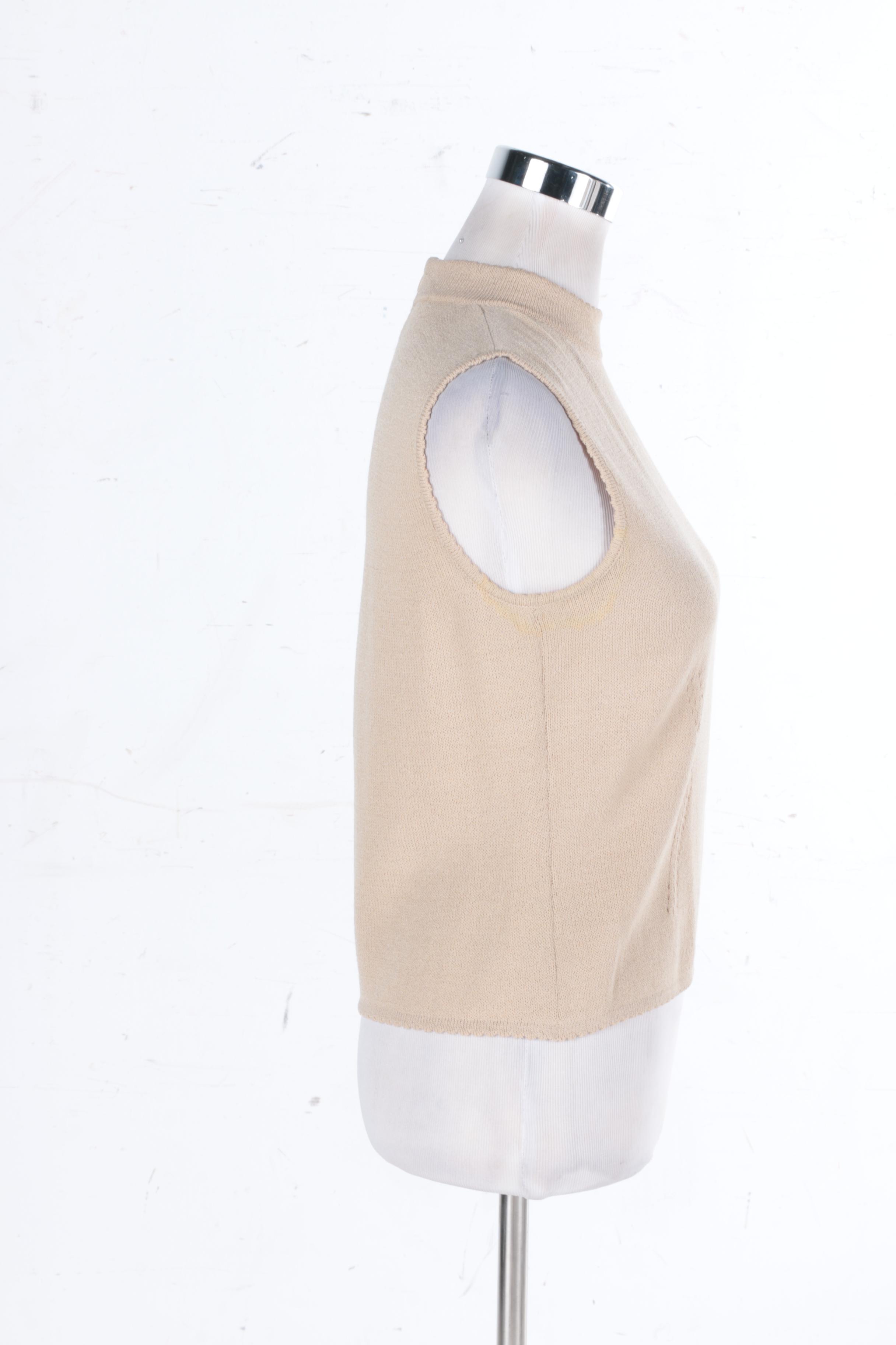 St. John Women's Beige Tops