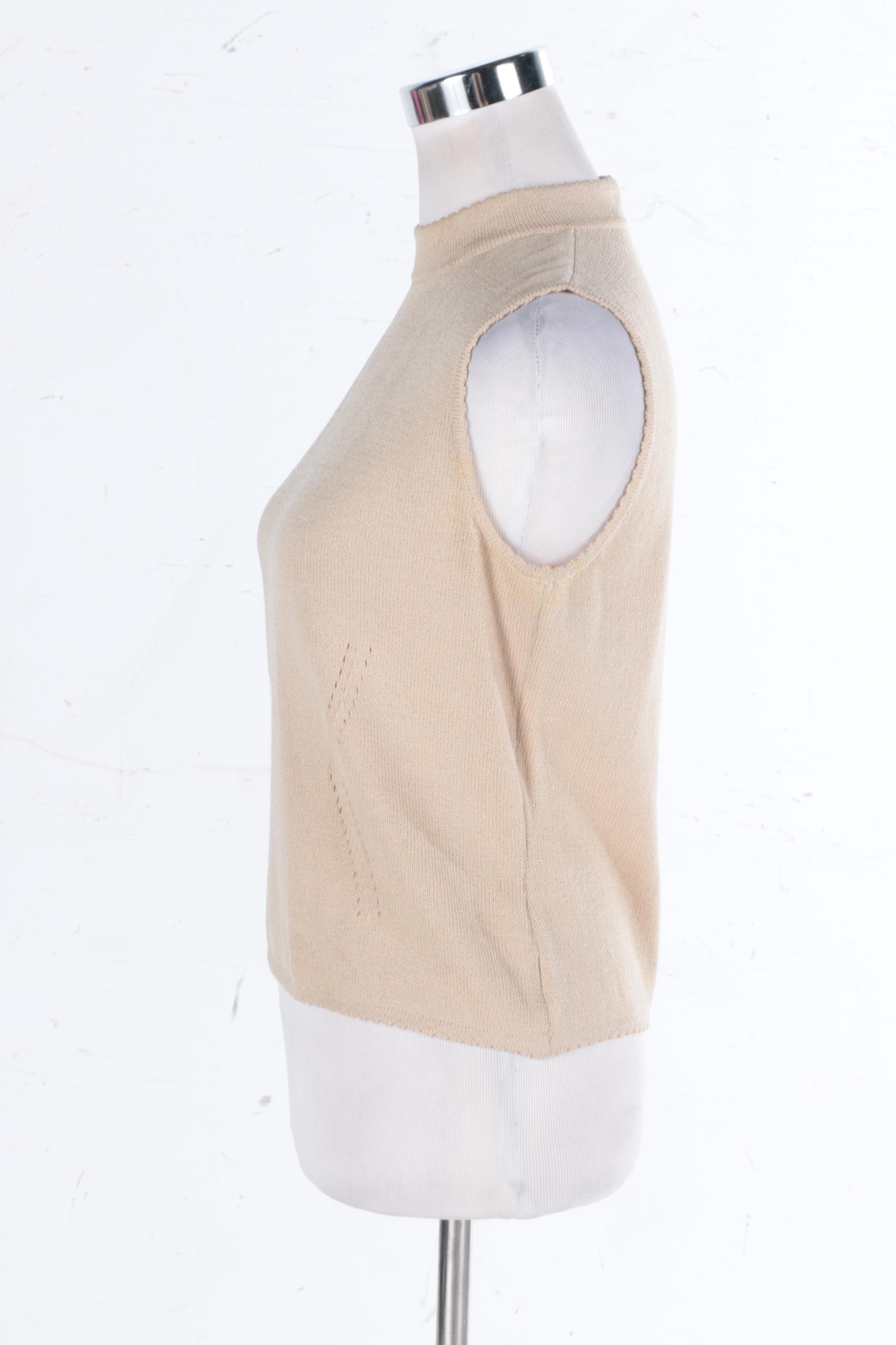 St. John Women's Beige Tops