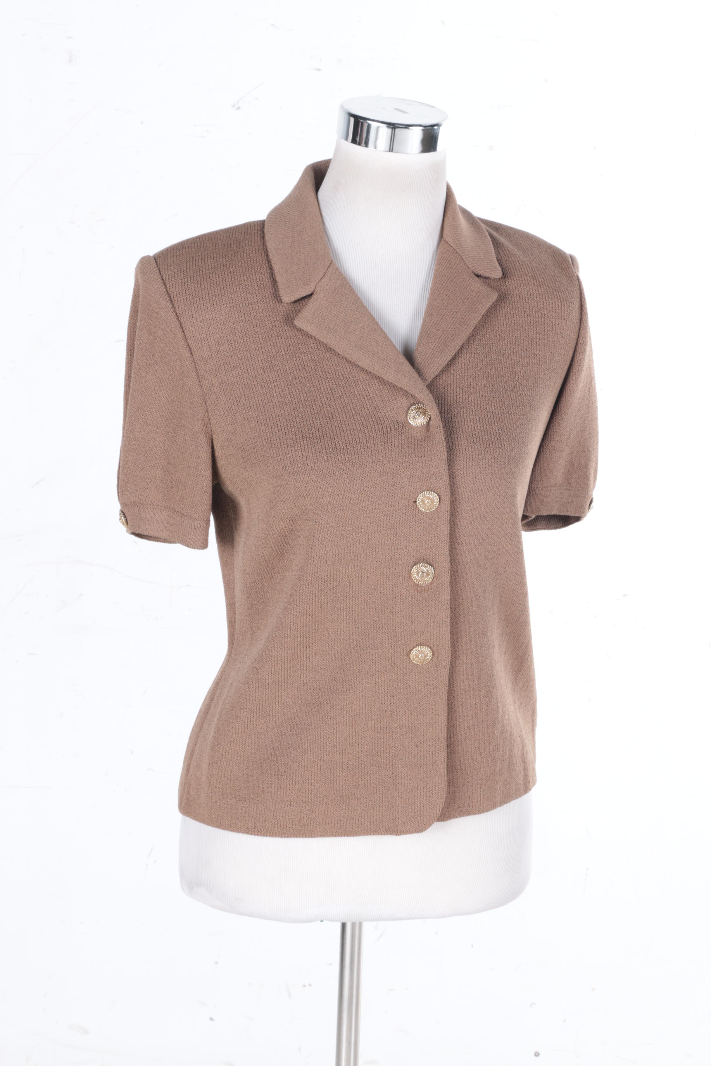 St. John Women's Short Sleeve Sweaters