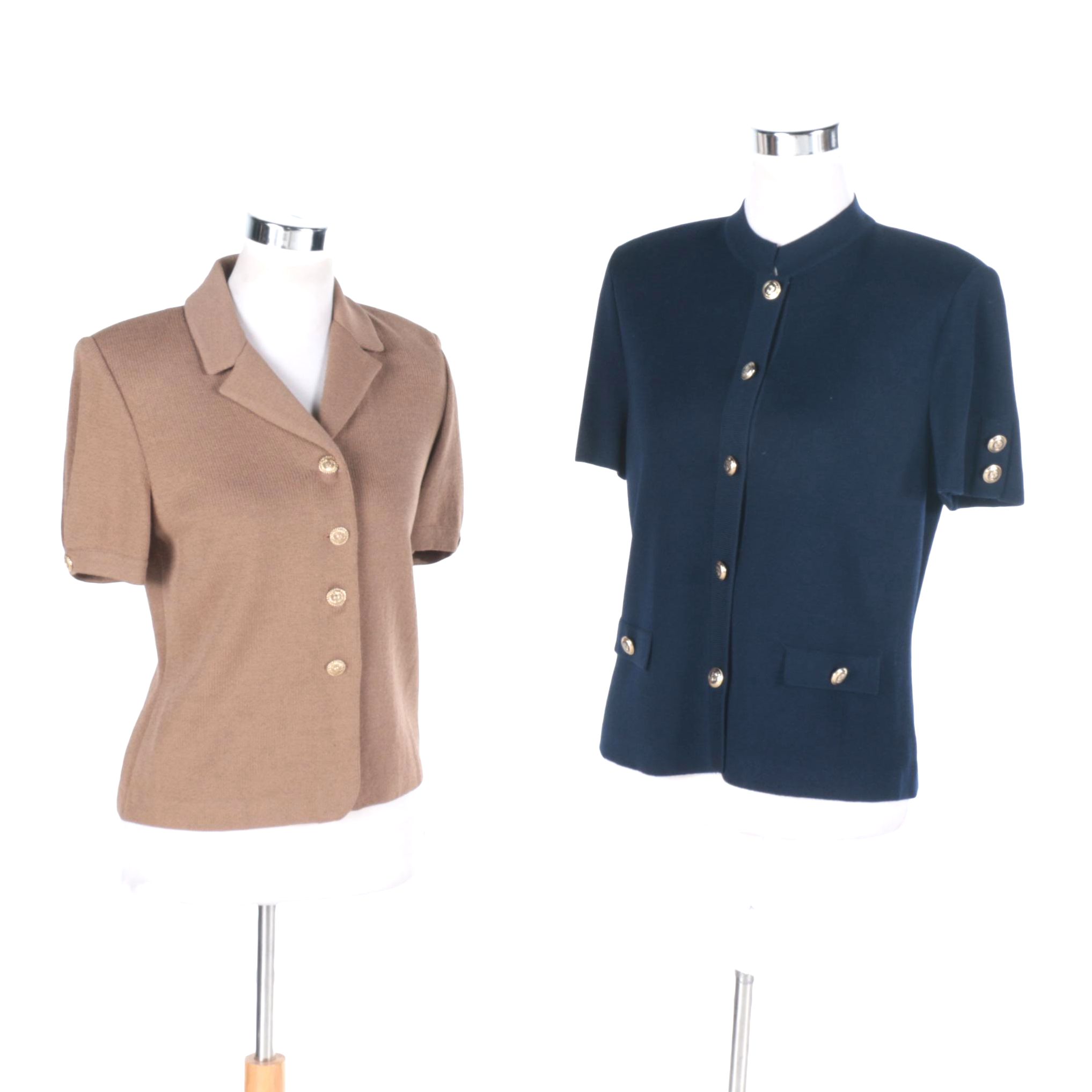 St. John Women's Short Sleeve Sweaters