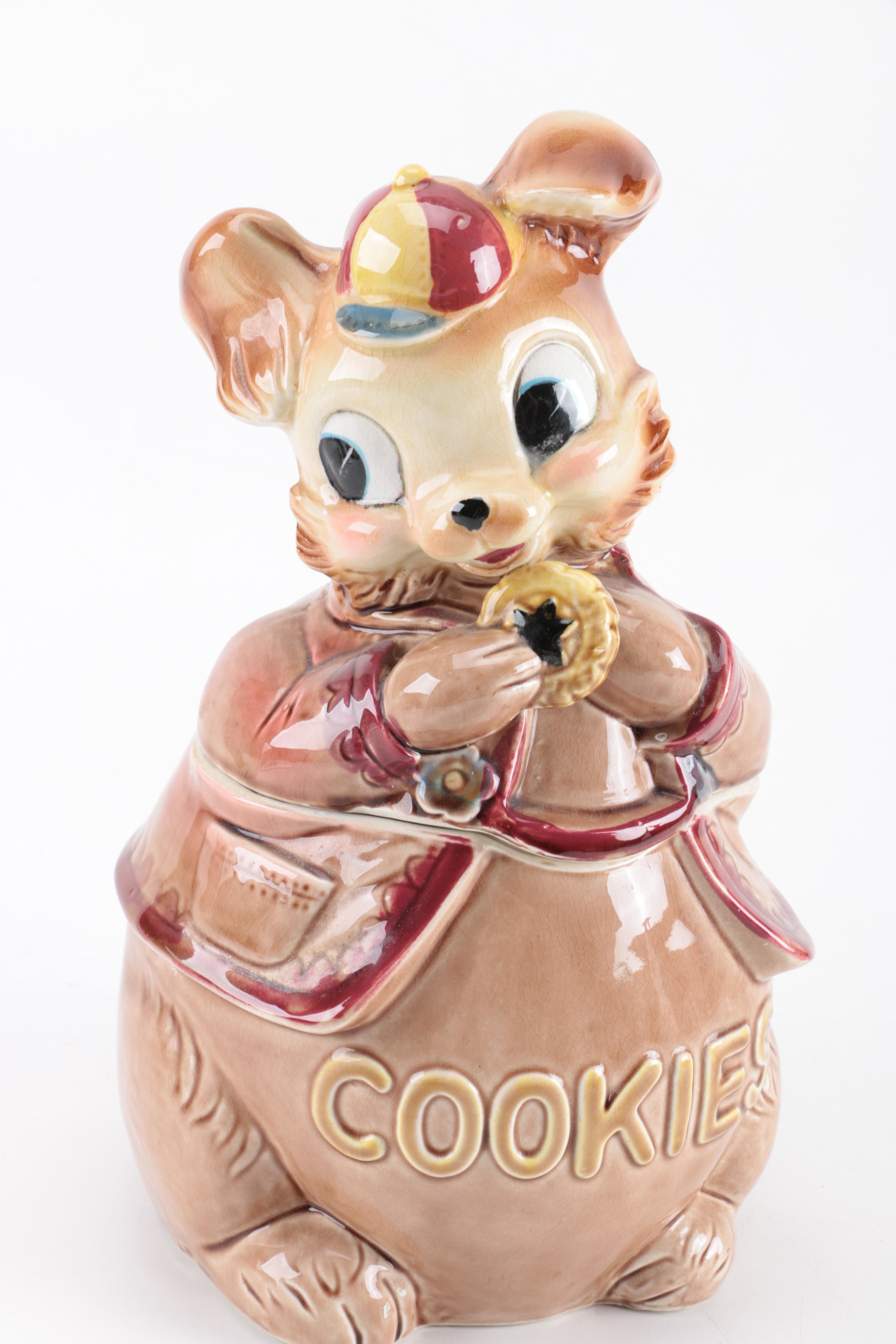 1960s Royal Sealy "Squirrel" Cookie Jar