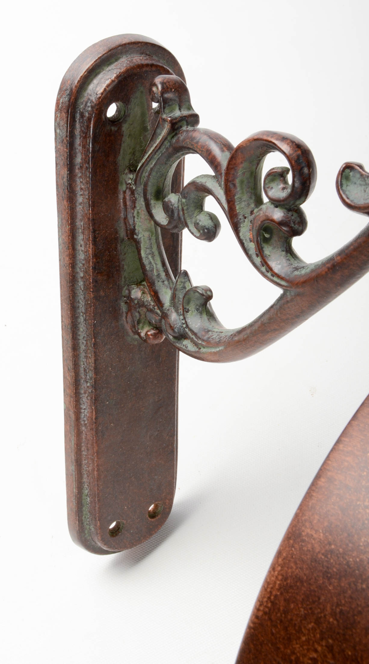 Decorative Wall Mount Clock on Bracket