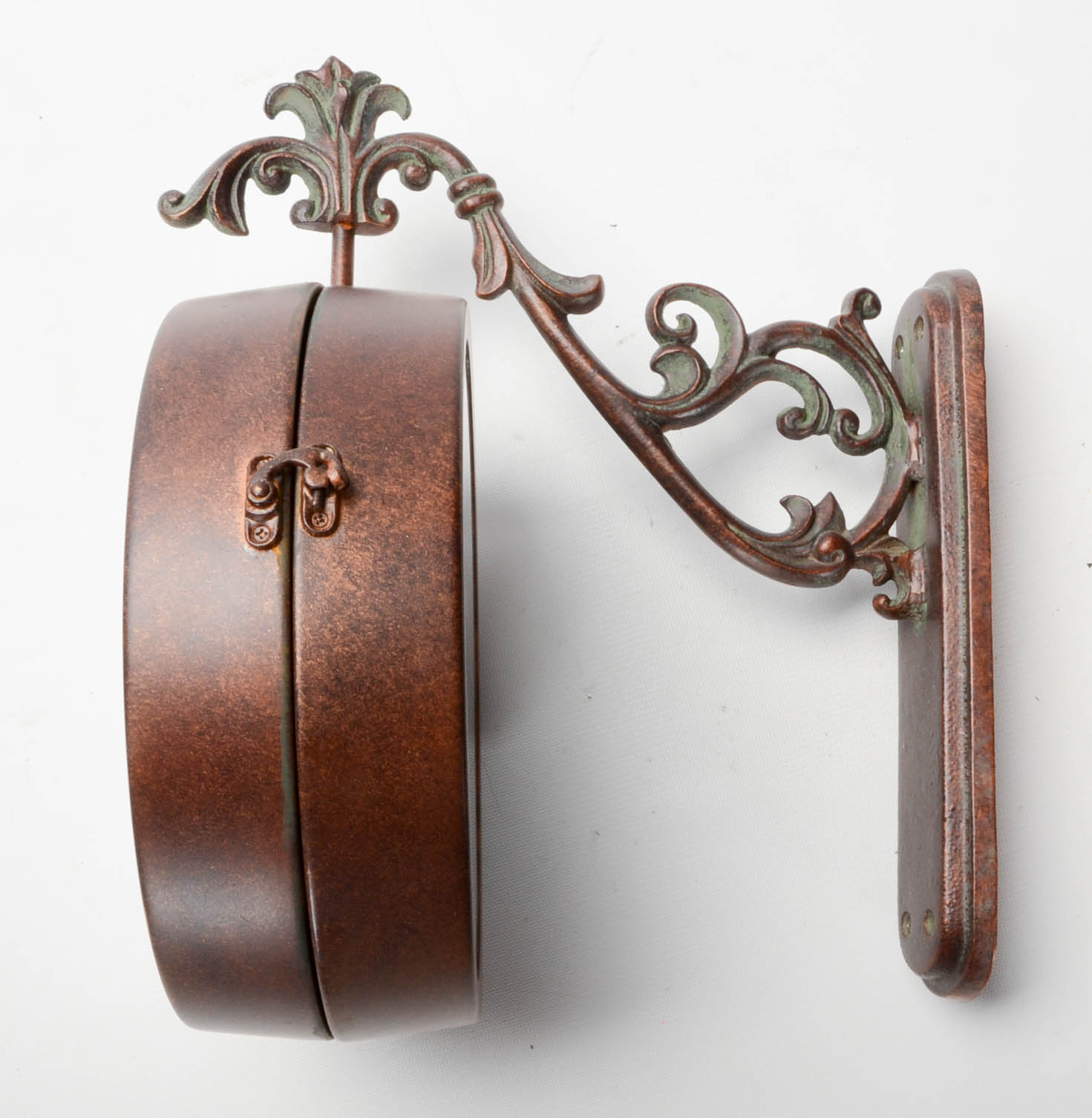 Decorative Wall Mount Clock on Bracket