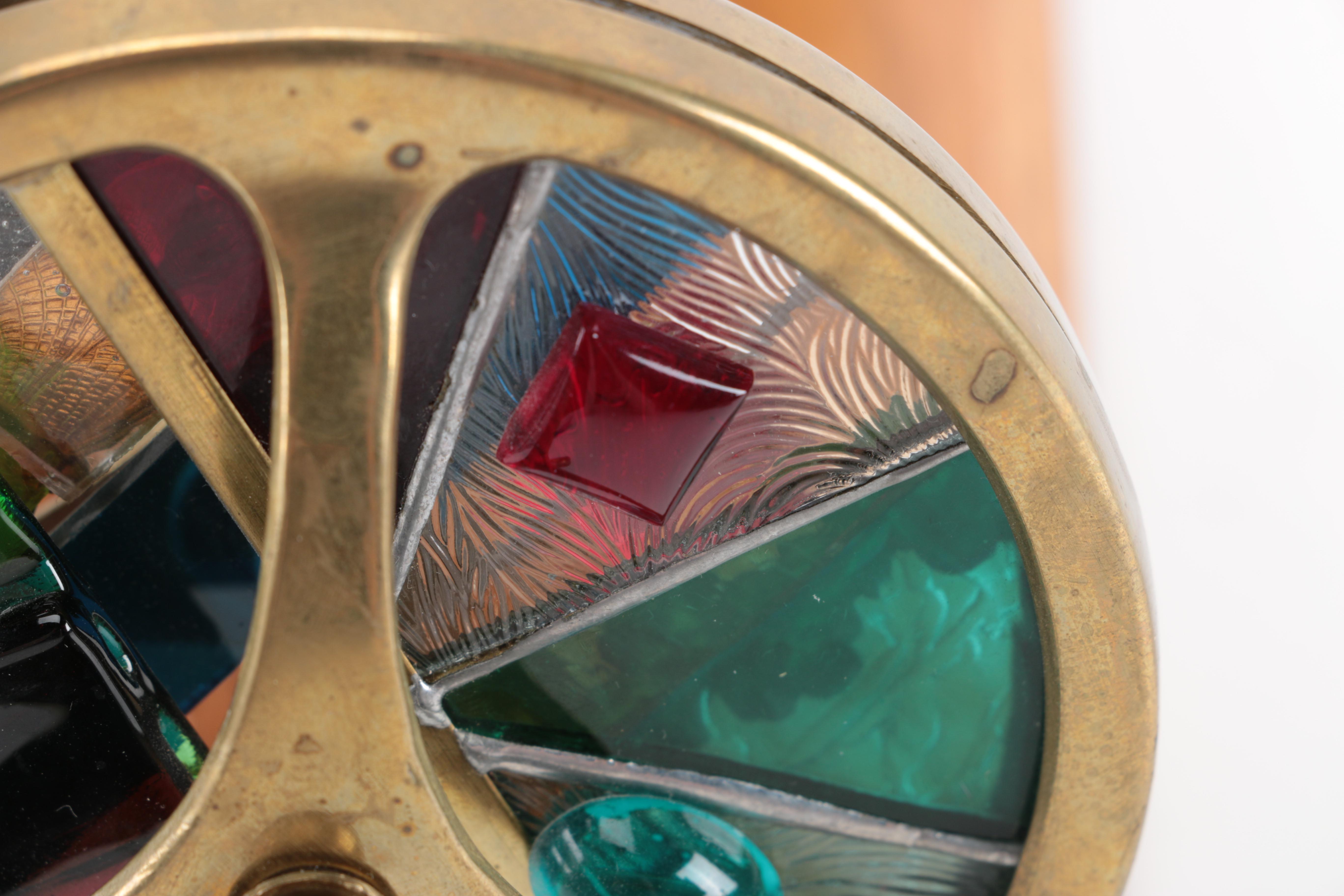 Brass Kaleidoscope With Stand