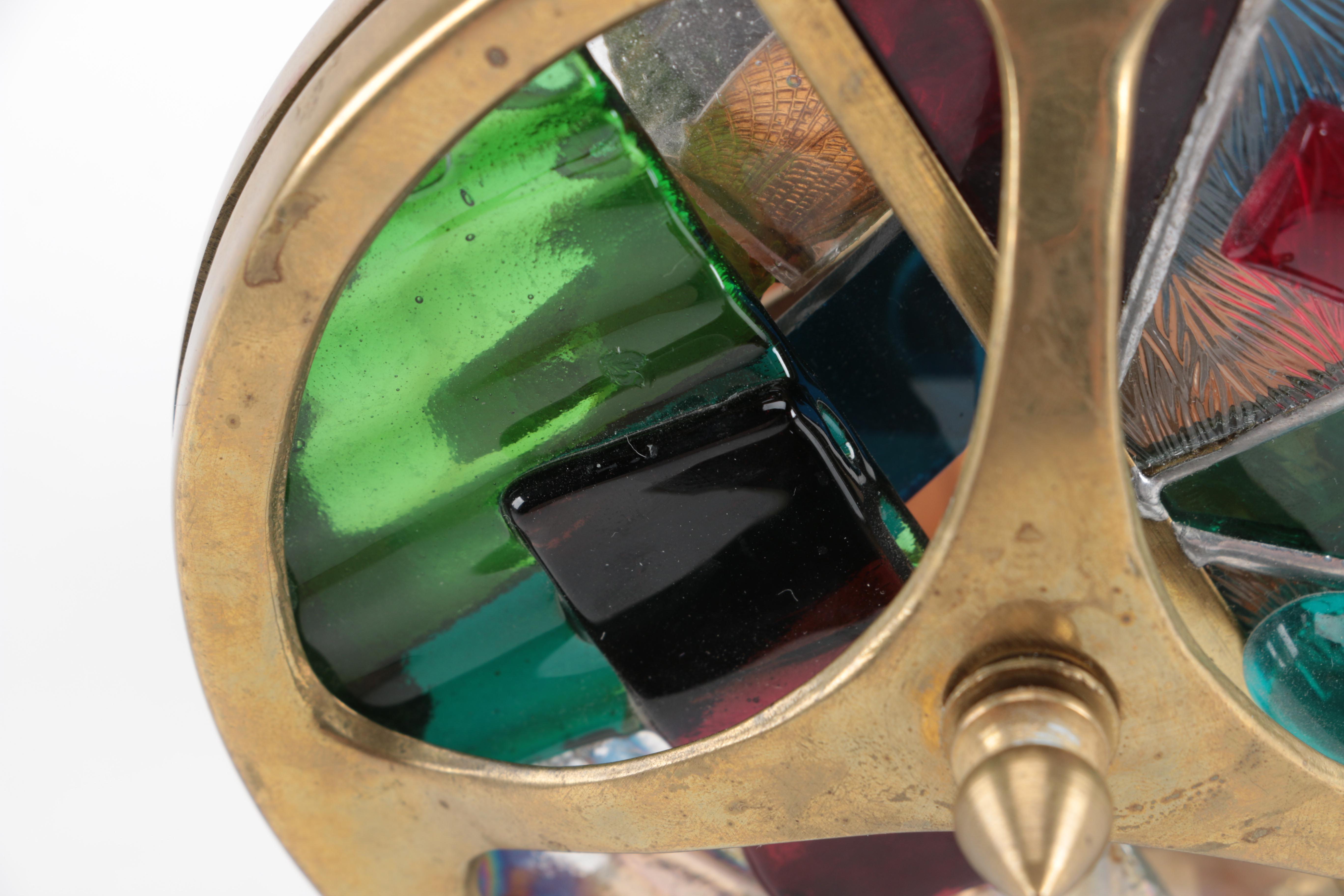 Brass Kaleidoscope With Stand