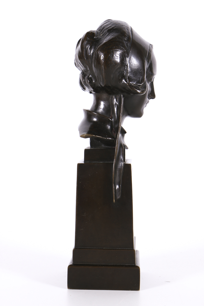 George James Frampton Bronze "Madonna" Sculpture