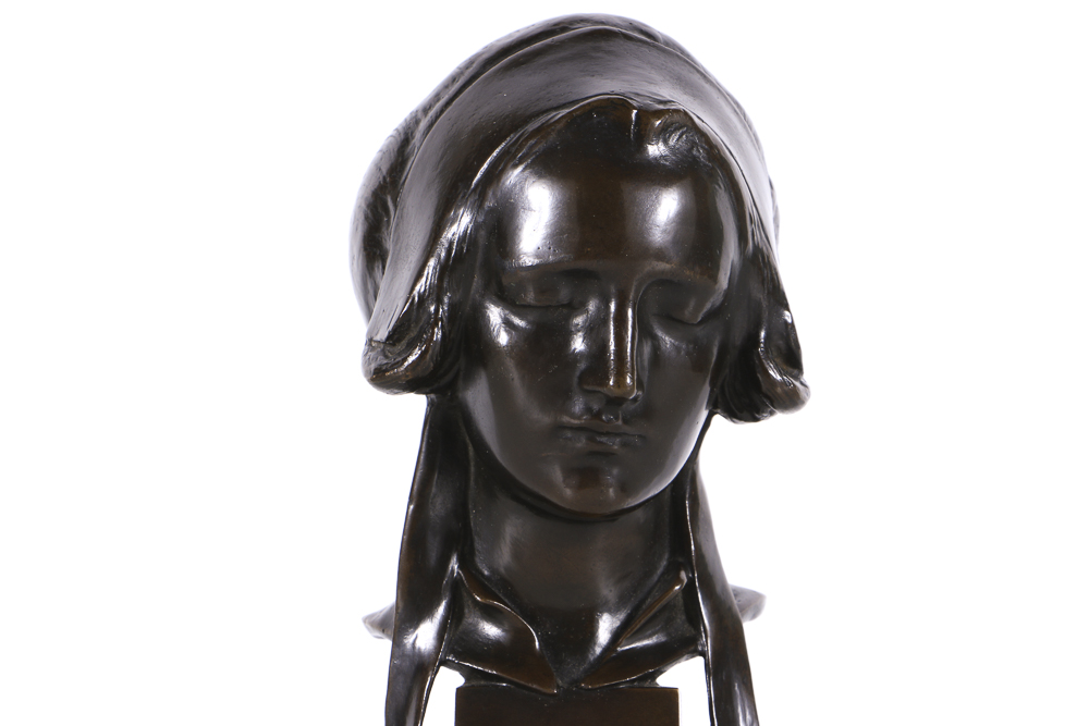 George James Frampton Bronze "Madonna" Sculpture