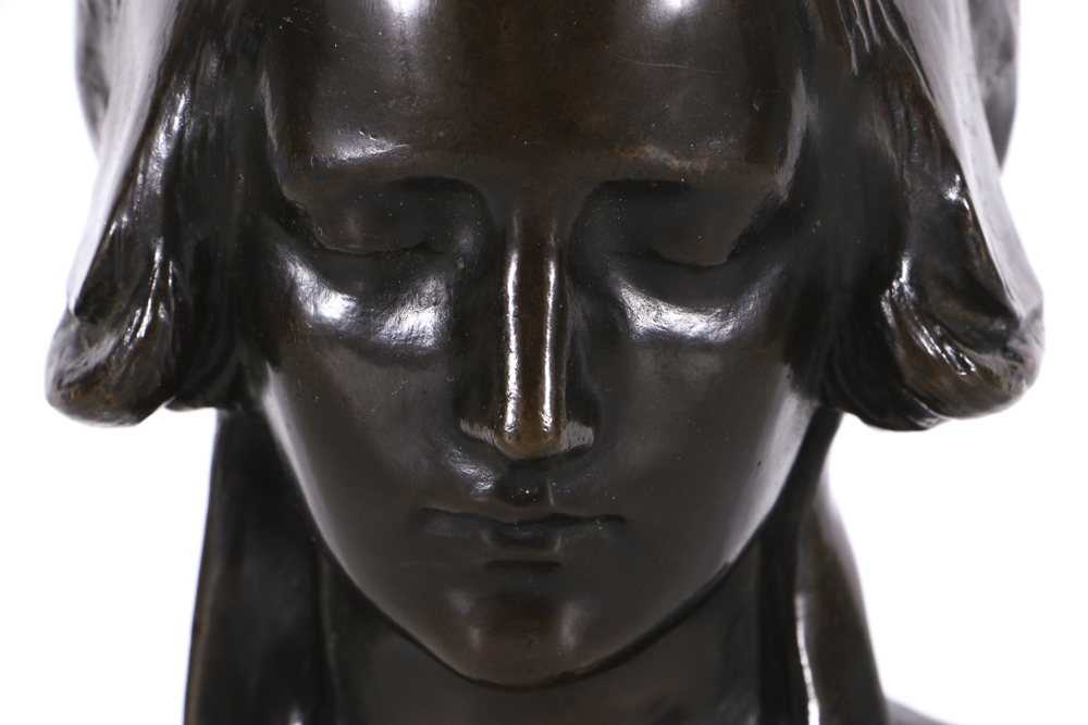 George James Frampton Bronze "Madonna" Sculpture