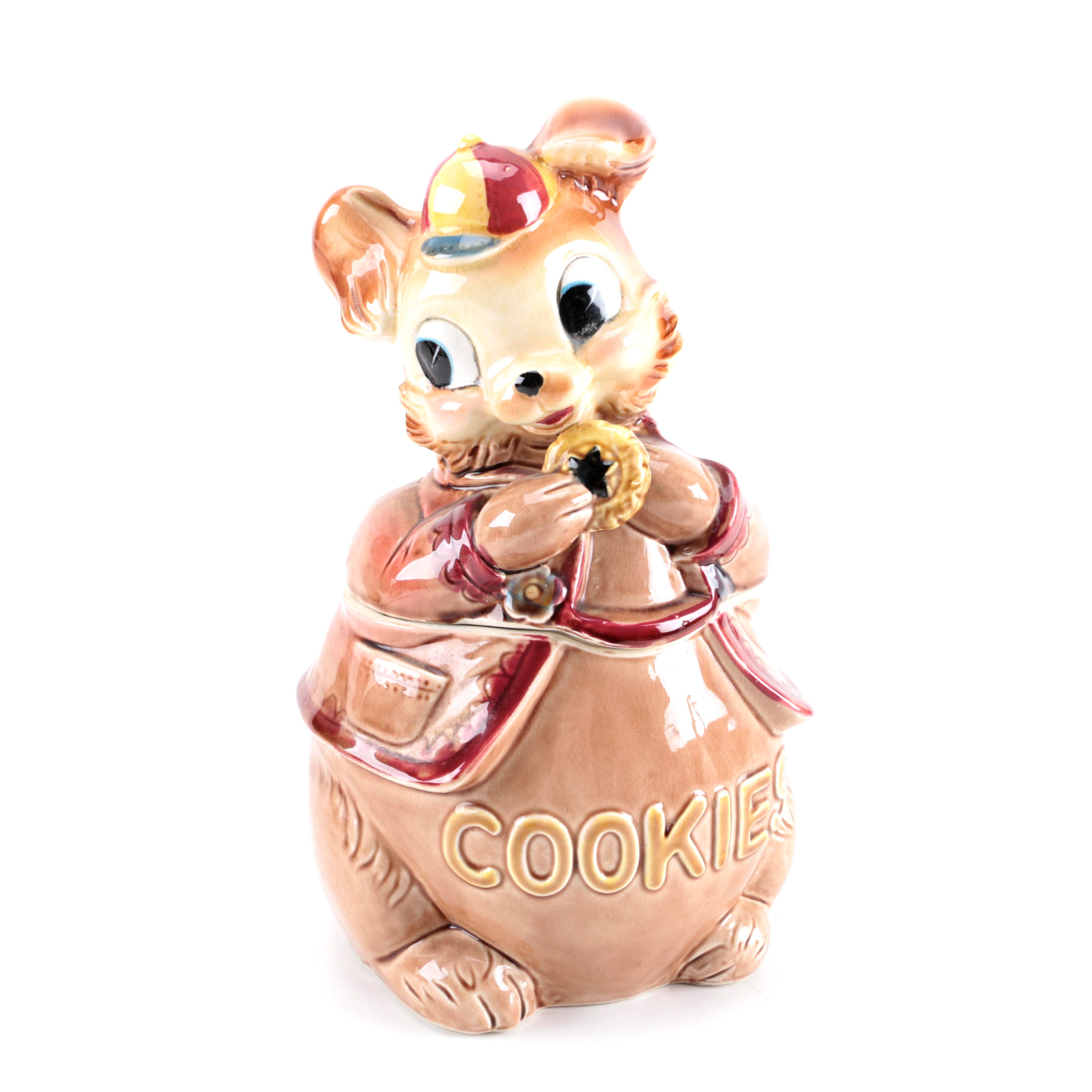 1960s Royal Sealy "Squirrel" Cookie Jar