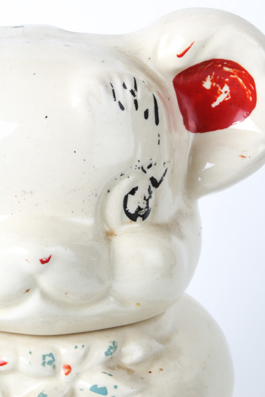 Vintage Turnabout Bisque Bear Cookie Jar