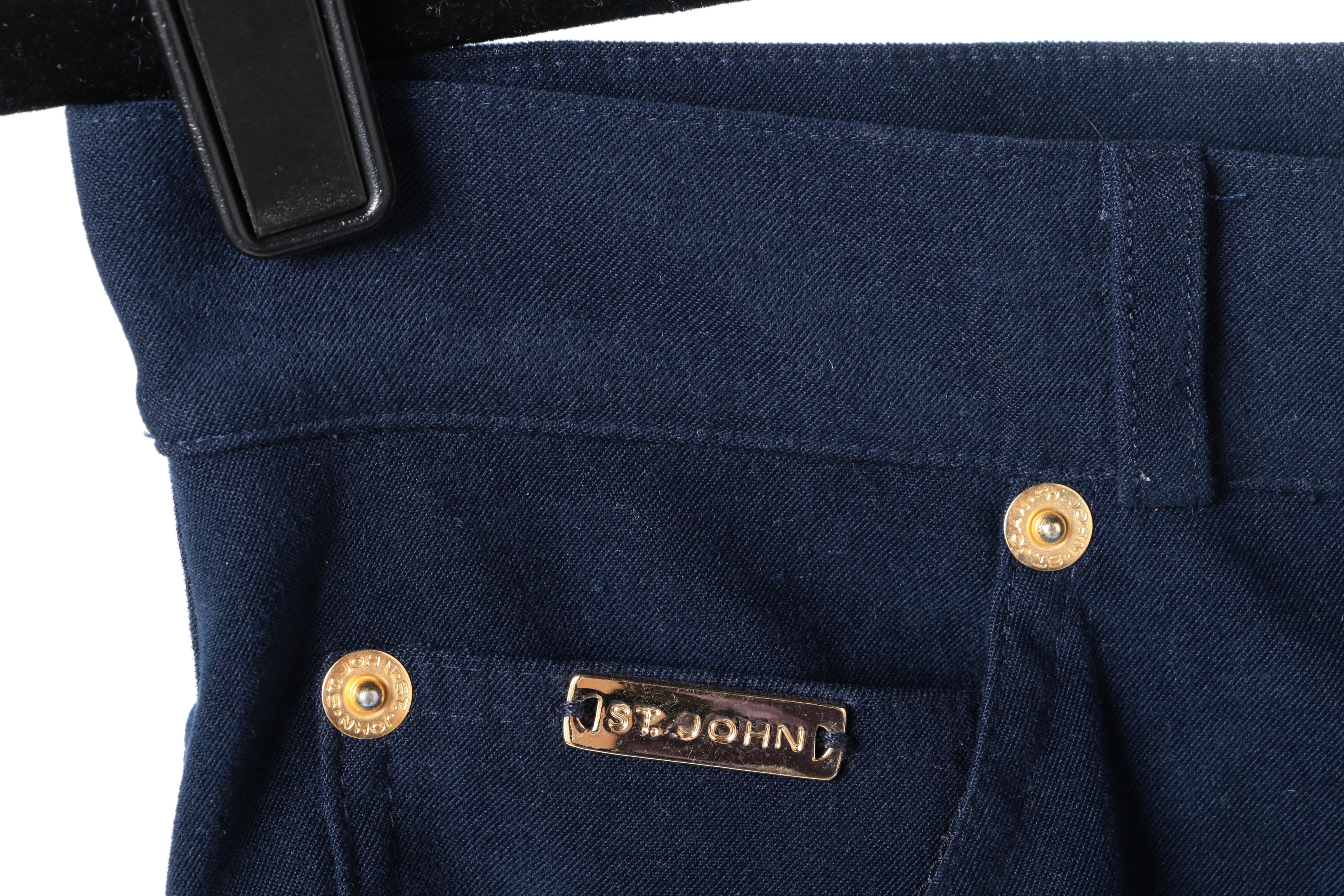 St. John Sport By Marie Gray Five Pocket Style Pants