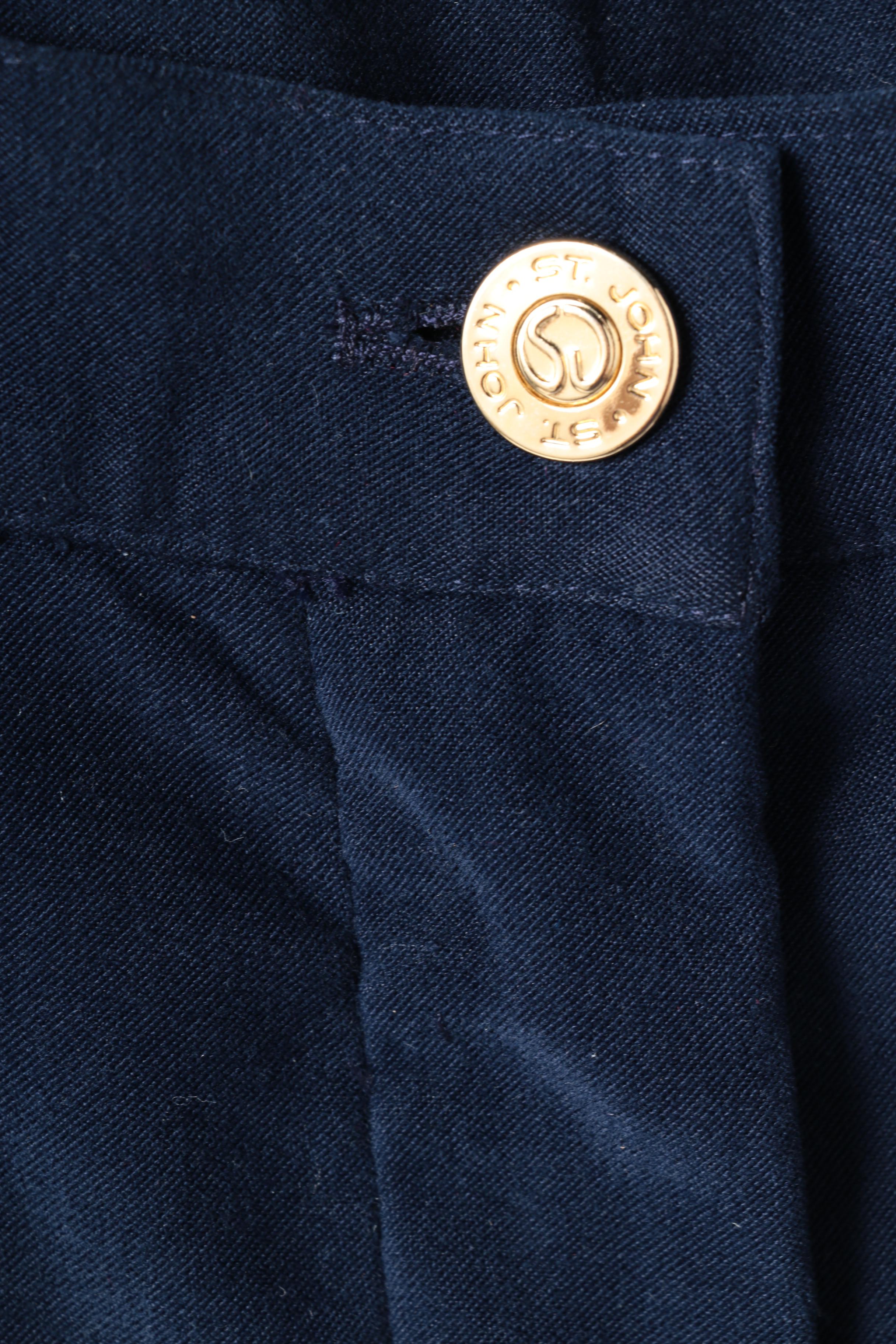 St. John Sport By Marie Gray Five Pocket Style Pants