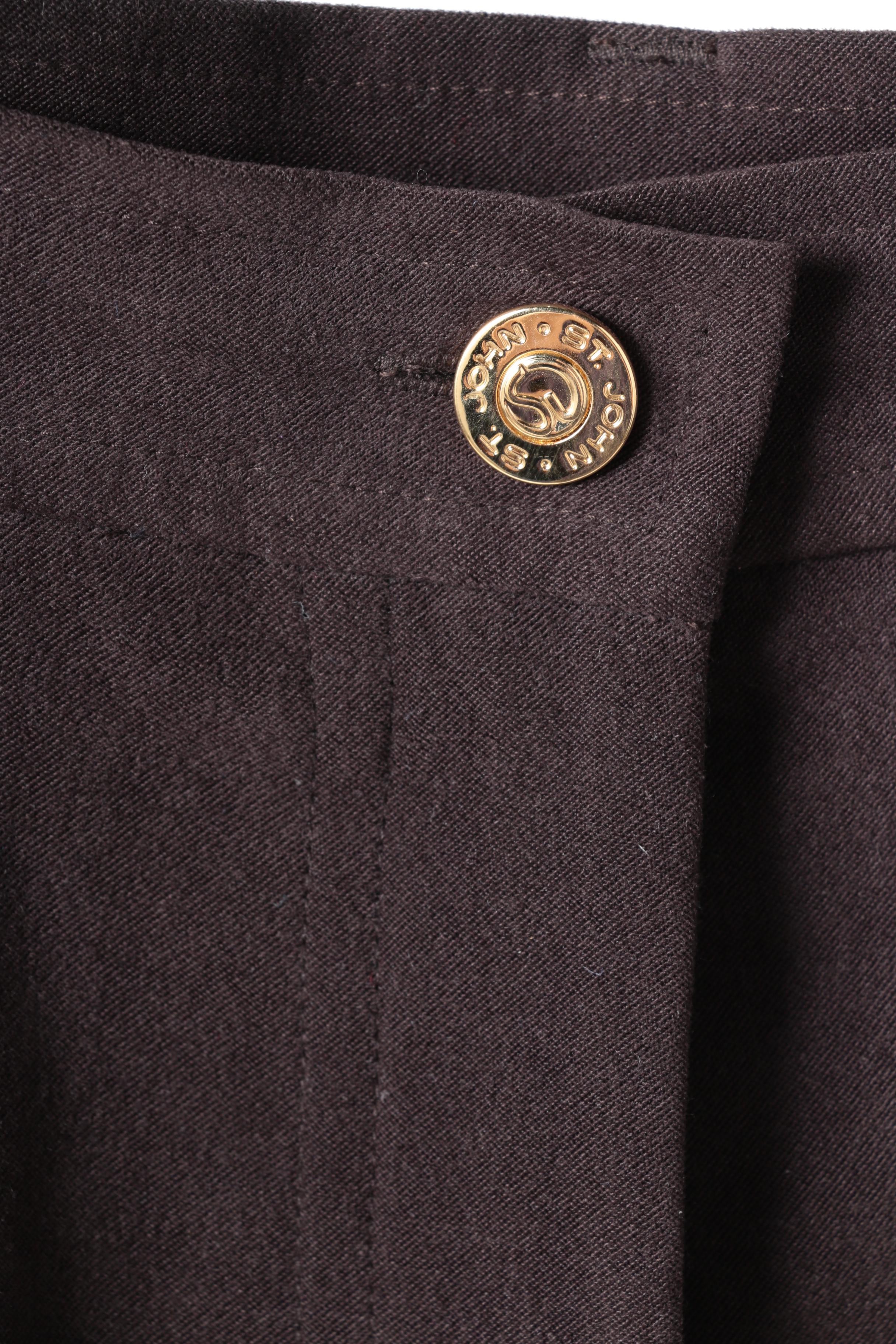 St. John Sport By Marie Gray Five Pocket Style Pants