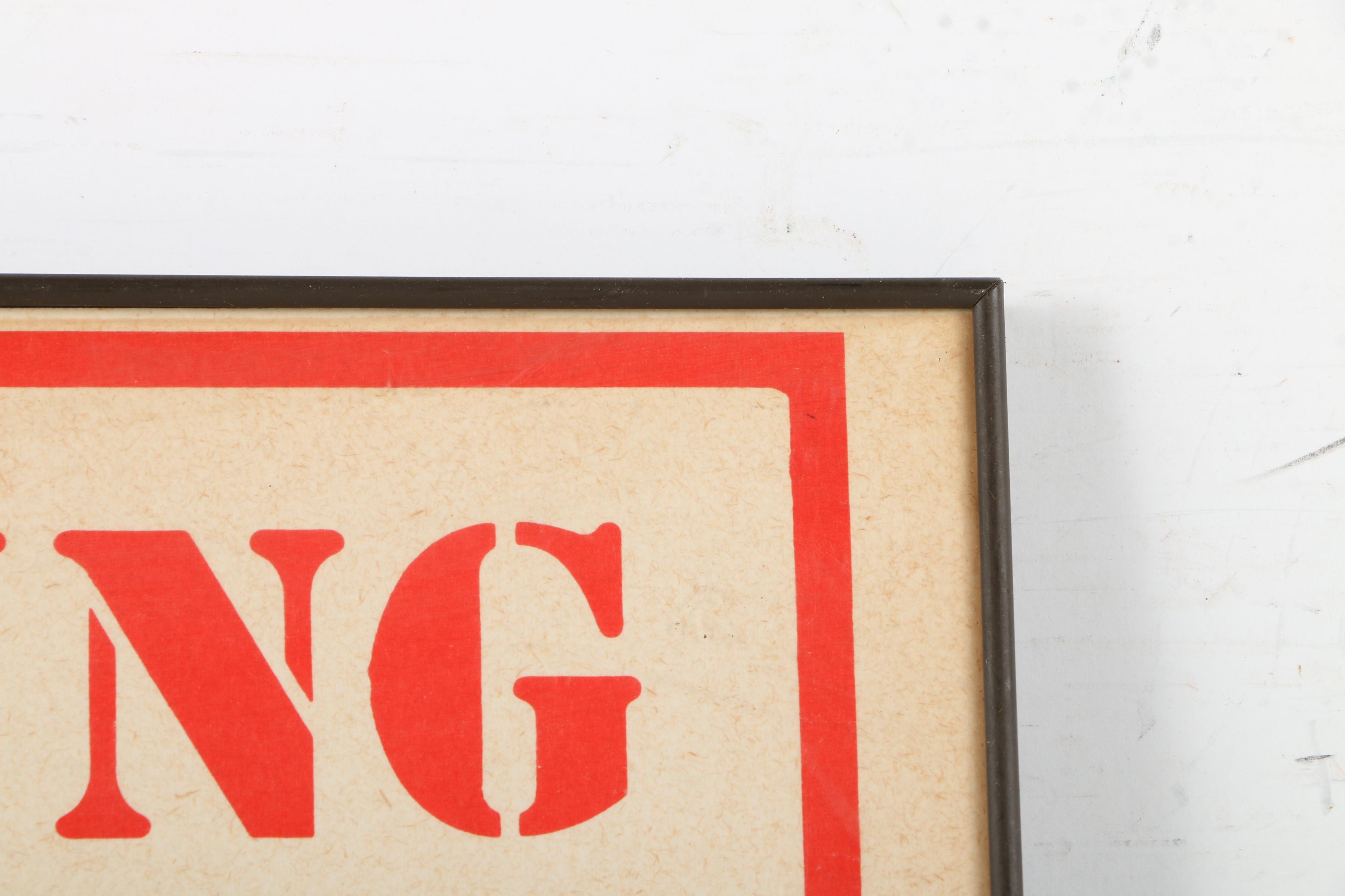 Cold War Era German Leonid Brezhnev Political Poster