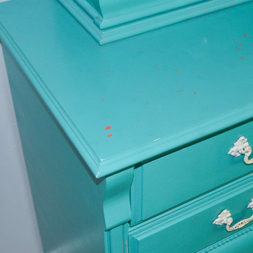 Dresser With Vanity Mirror by Stanley Furniture