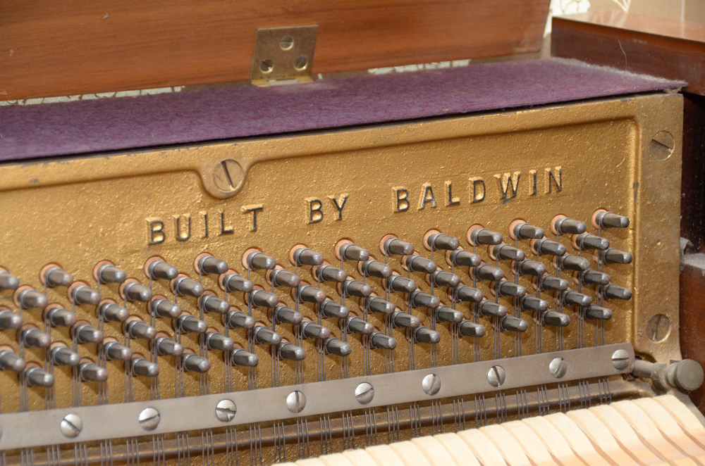 Baldwin Acrosonic Spinet Piano and Bench