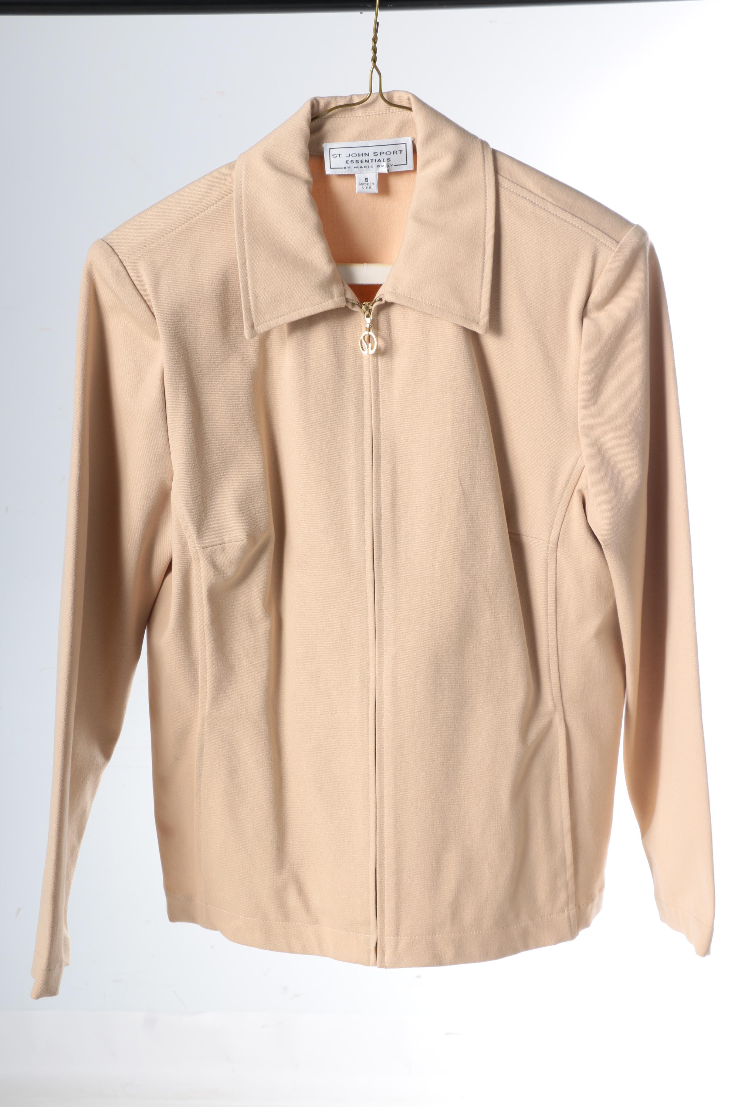 Tan St. John Sport Essentials by Marie Gray Women's Separates