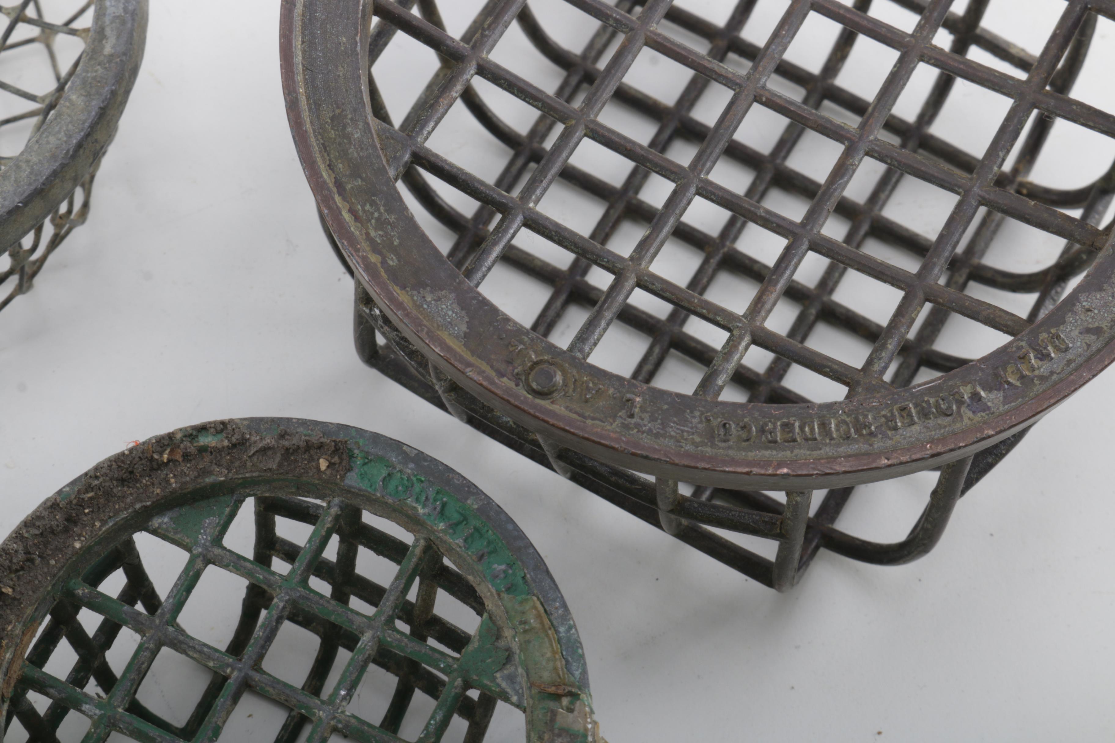 Vintage Metal Flower Frogs