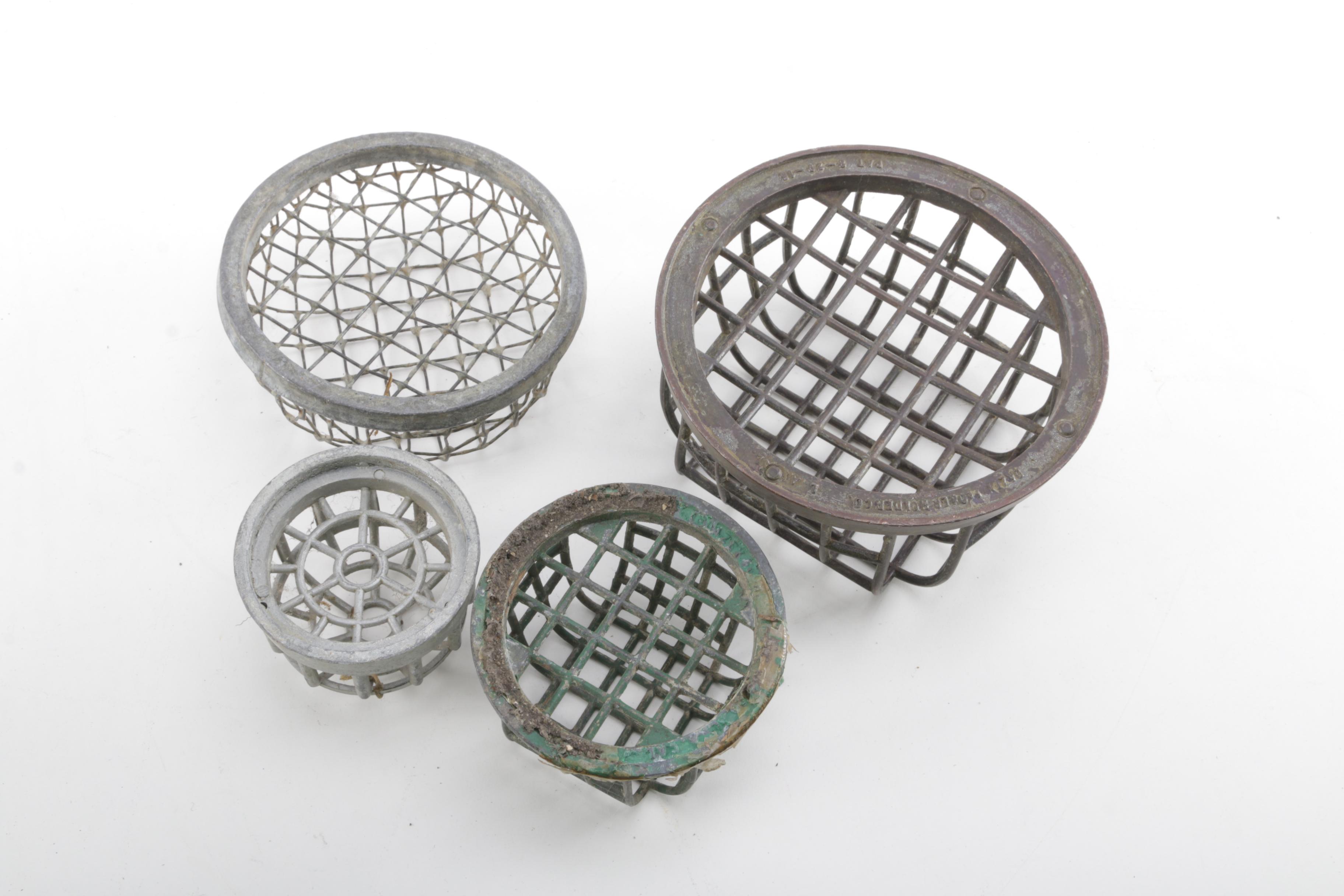 Vintage Metal Flower Frogs