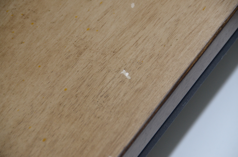 Tiered Wood and Metal Bookshelf