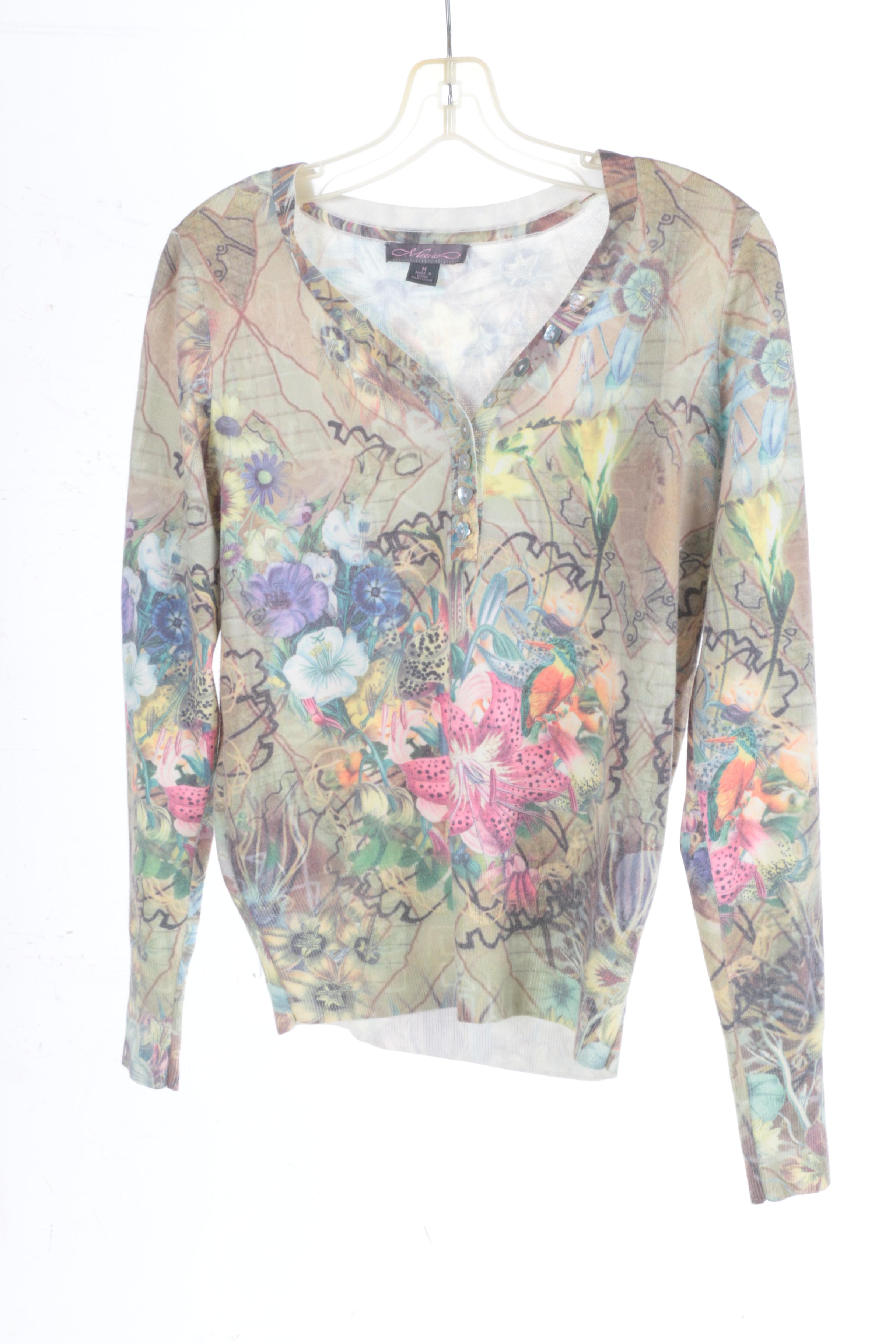 Assorted Women's Tops Including Leon Levin