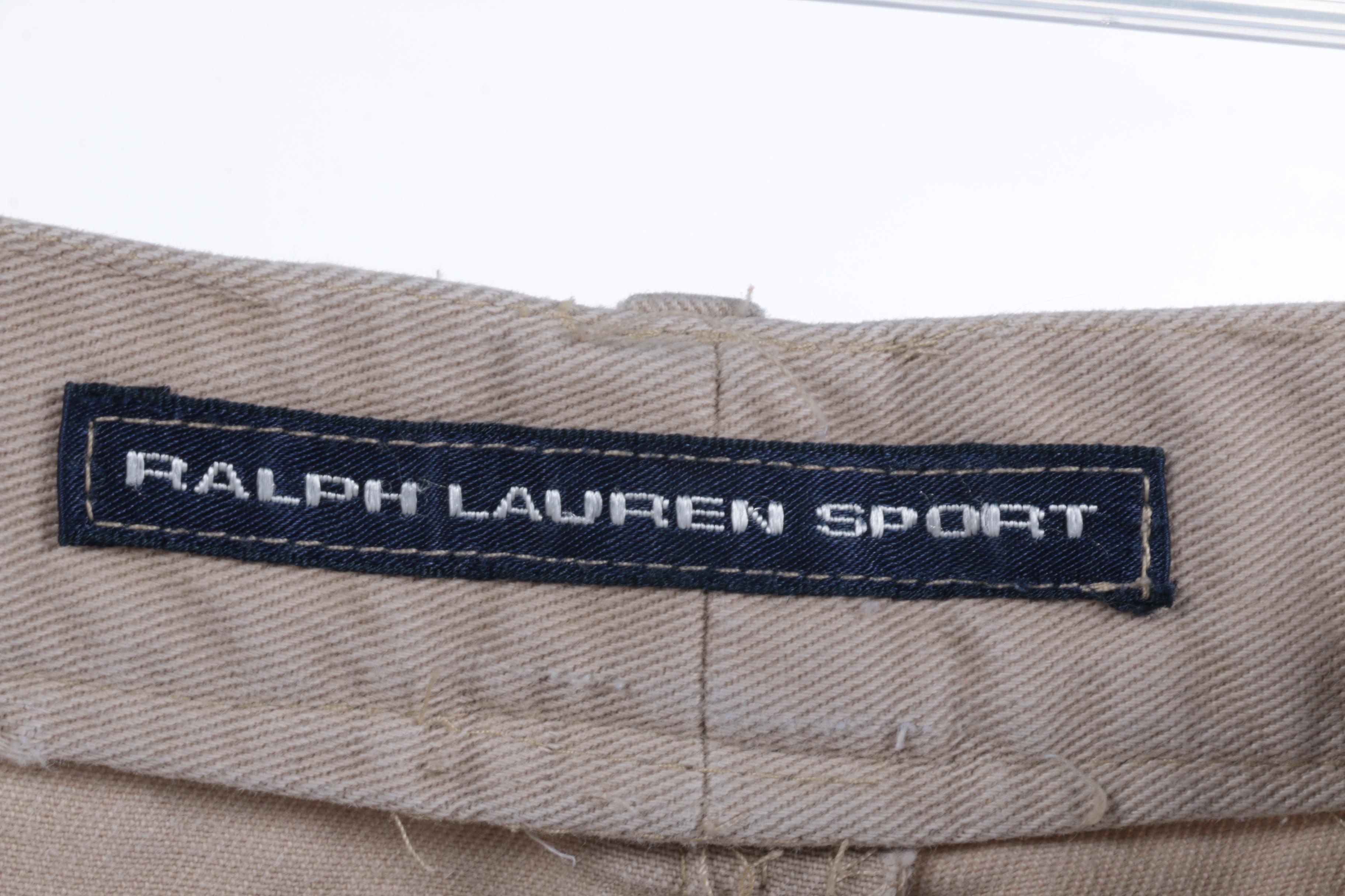 Women's White and Tan Shorts Including Ralph Lauren Sport