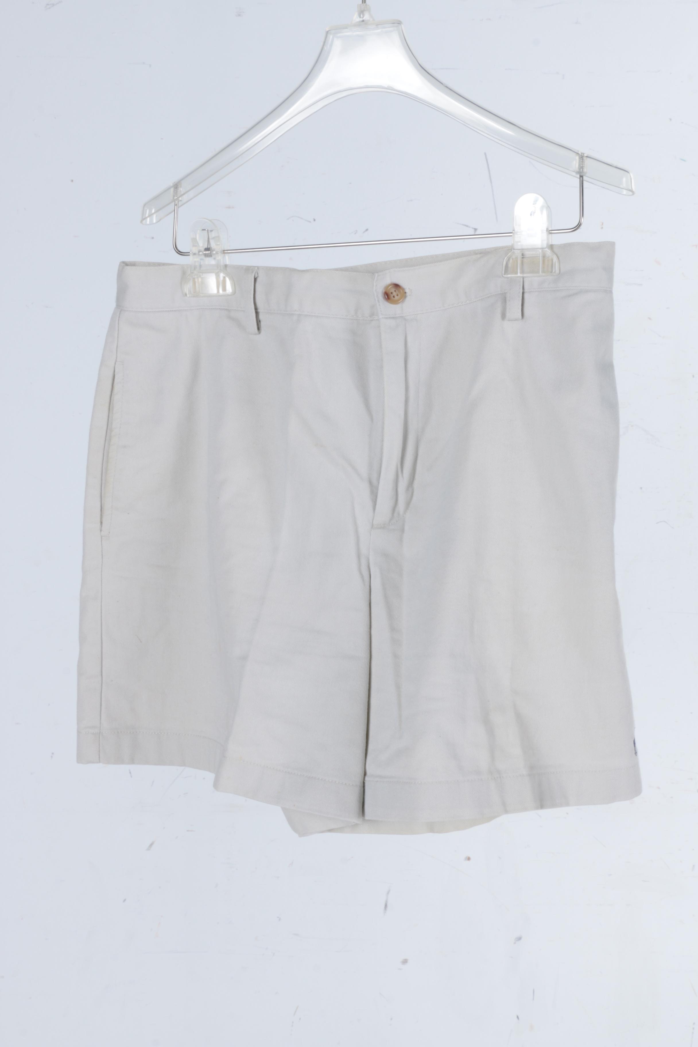 Women's White and Tan Shorts Including Ralph Lauren Sport