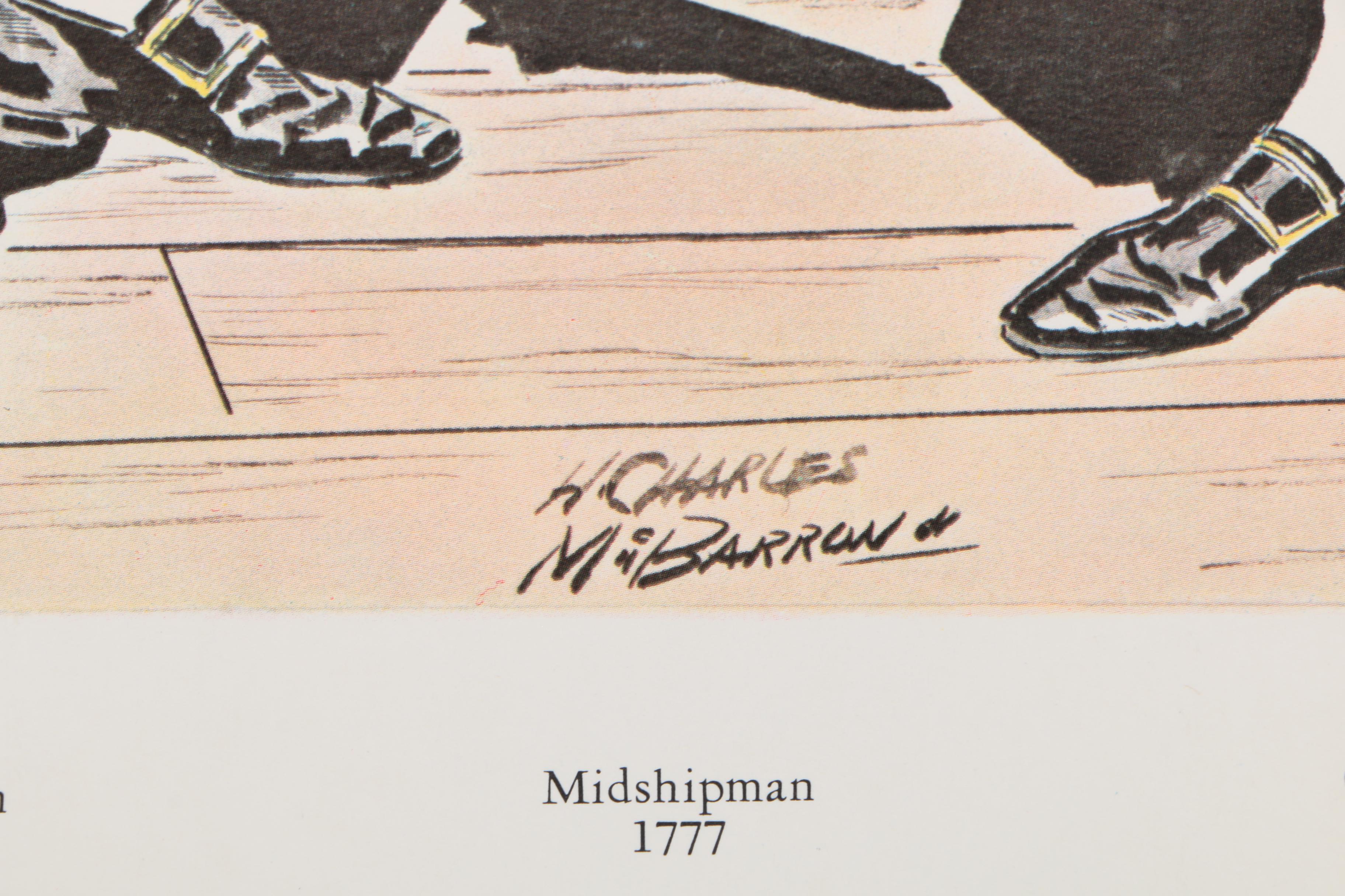 1966 Collection of Prints "Uniforms of the United States Navy 1776 - 1898"