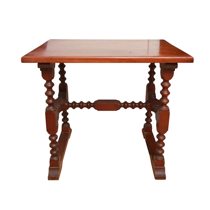 William and Mary Style End Table