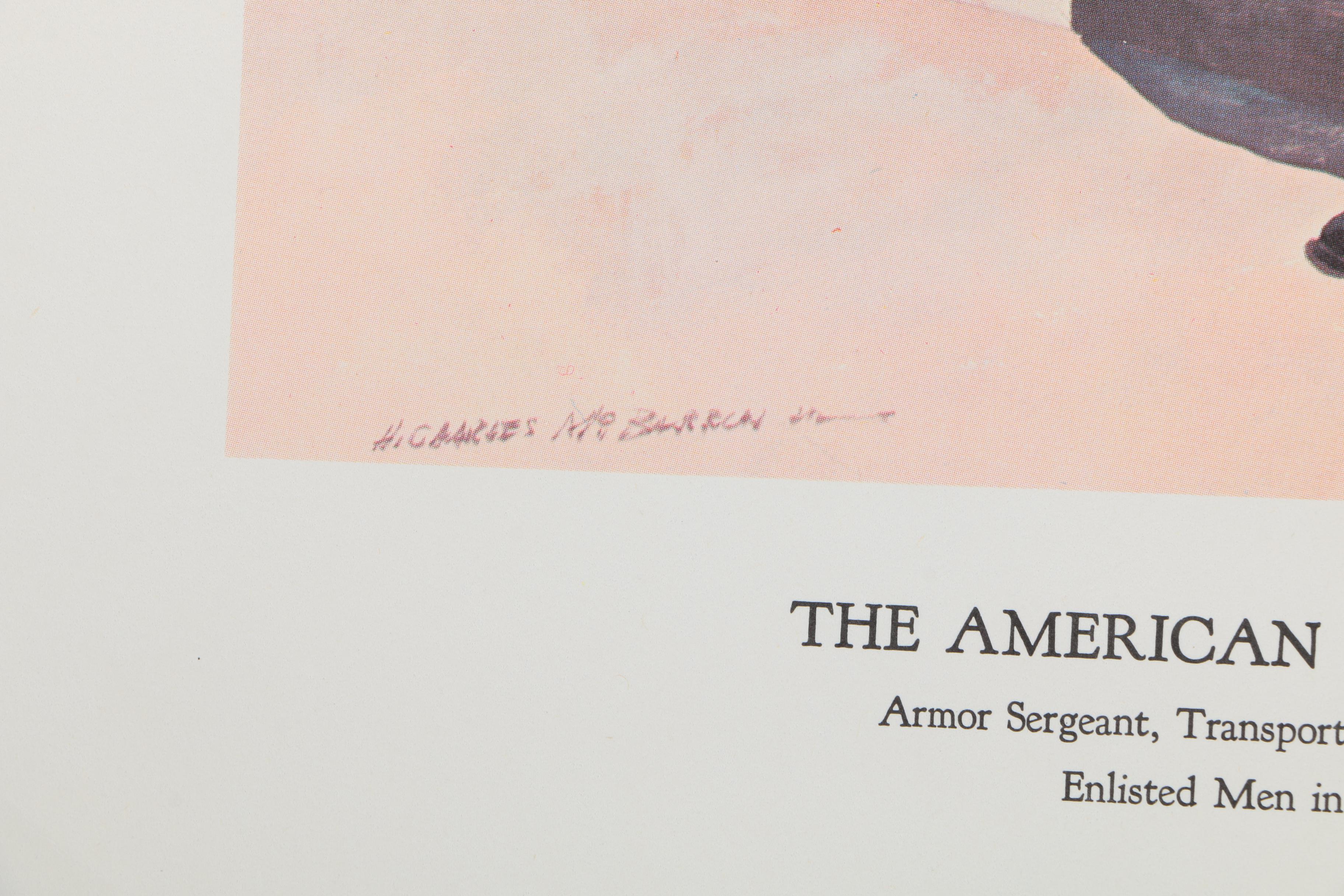 Collection of Vintage Prints From "The American Soldier" Series Issued by the U.S. Army