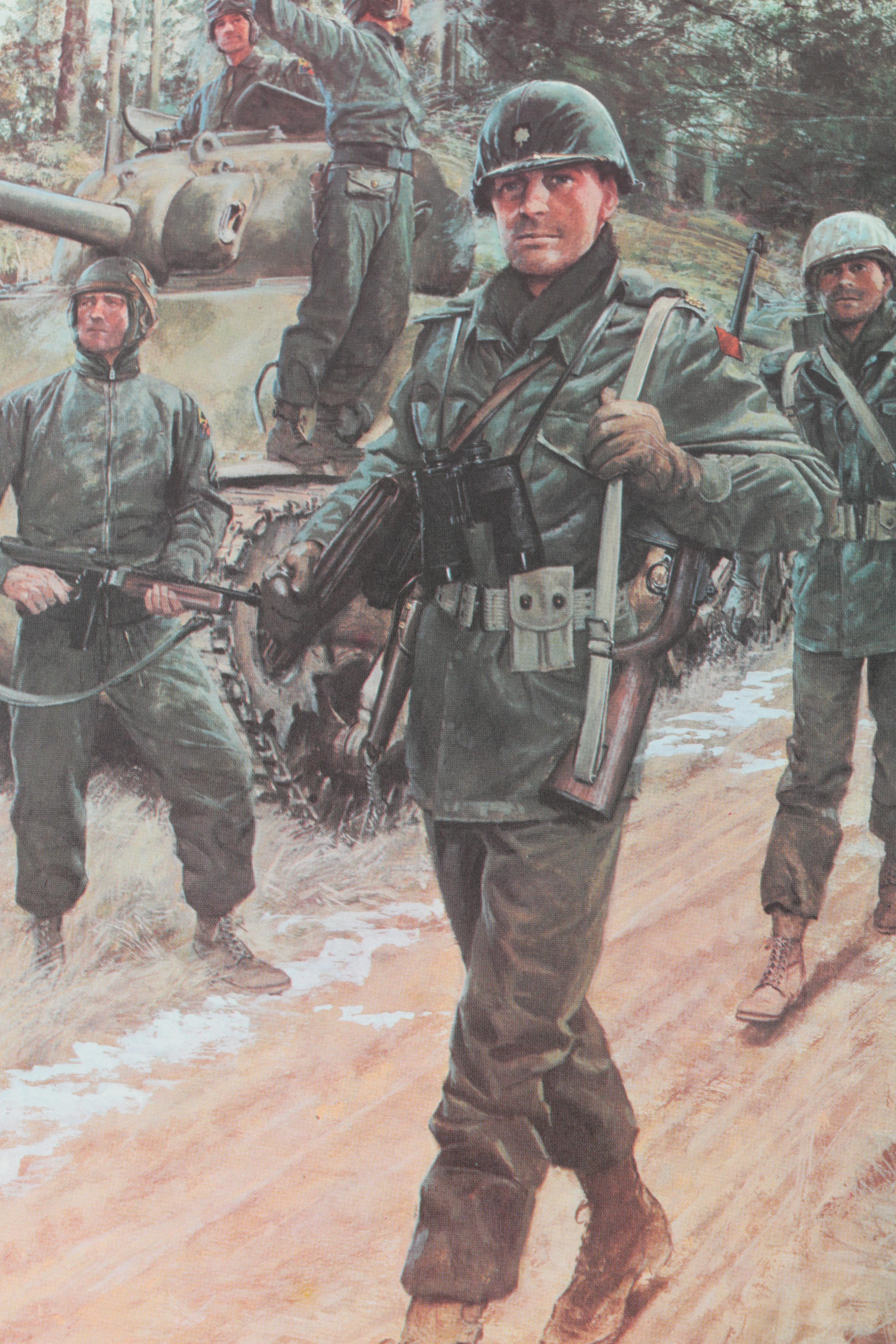 Collection of Vintage Prints From "The American Soldier" Series Issued by the U.S. Army