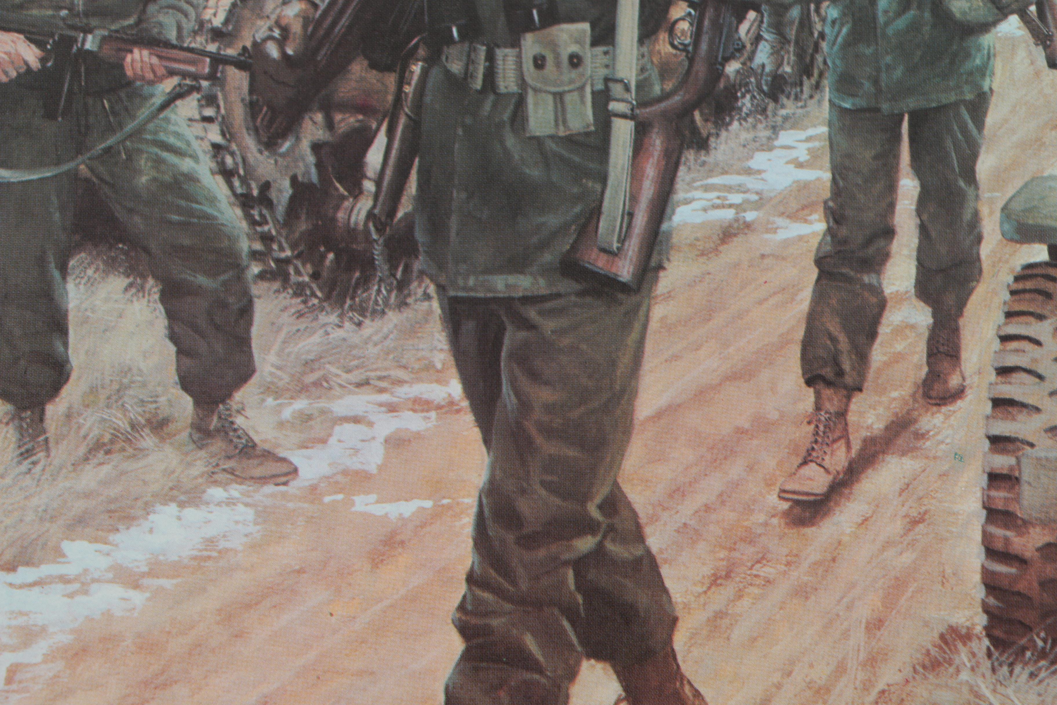 Collection of Vintage Prints From "The American Soldier" Series Issued by the U.S. Army