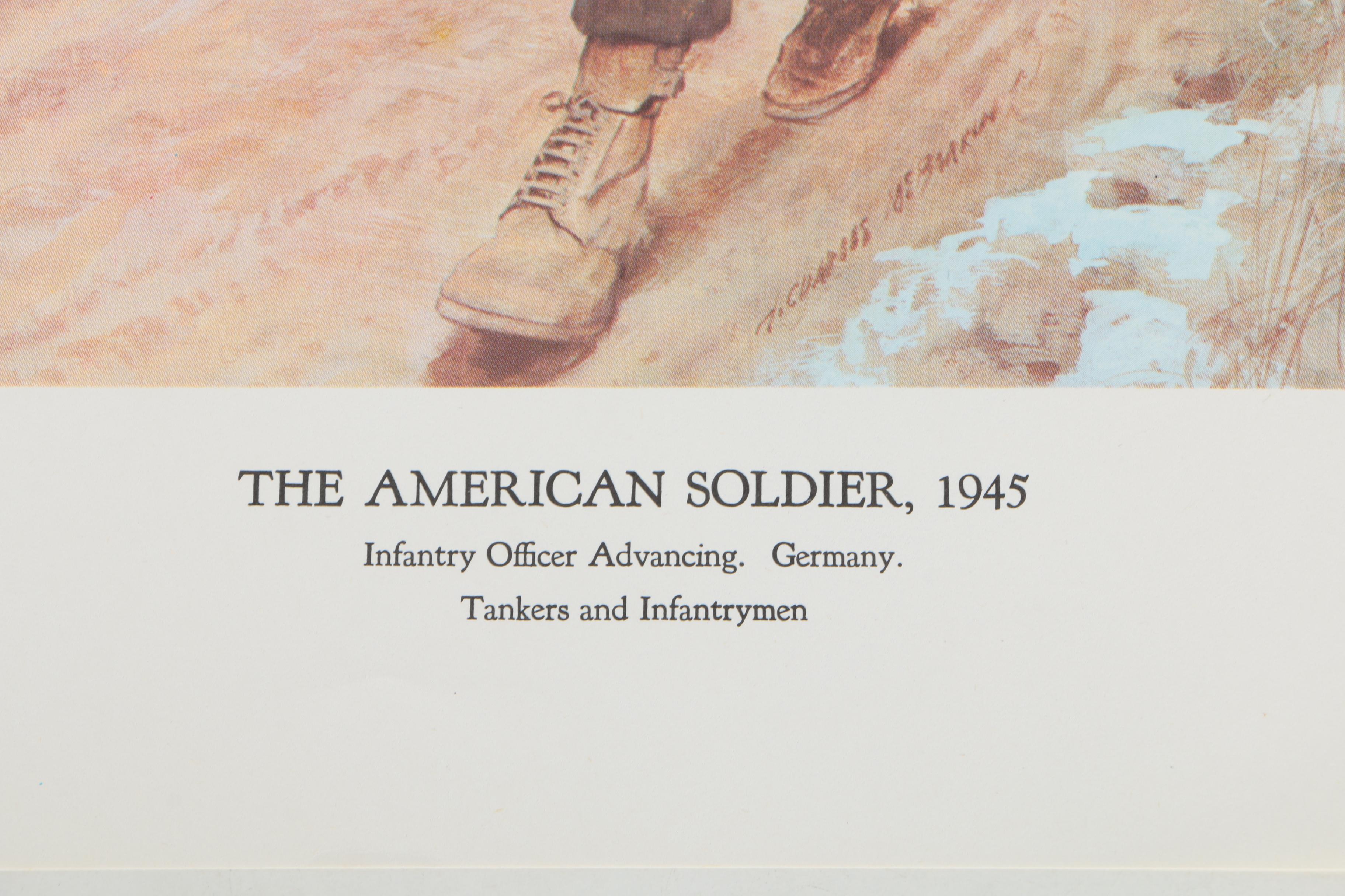Collection of Vintage Prints From "The American Soldier" Series Issued by the U.S. Army