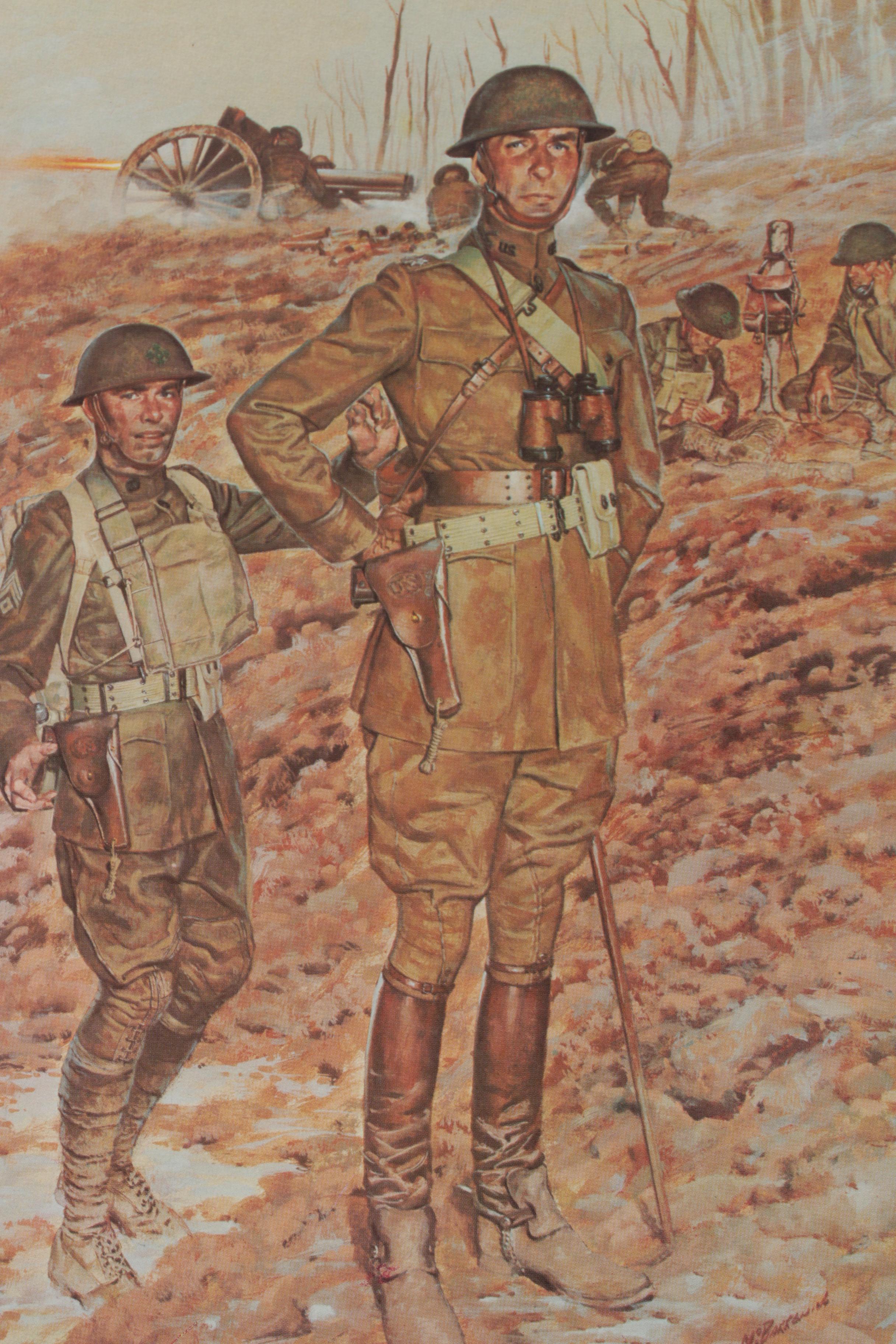 Collection of Vintage Prints From "The American Soldier" Series Issued by the U.S. Army