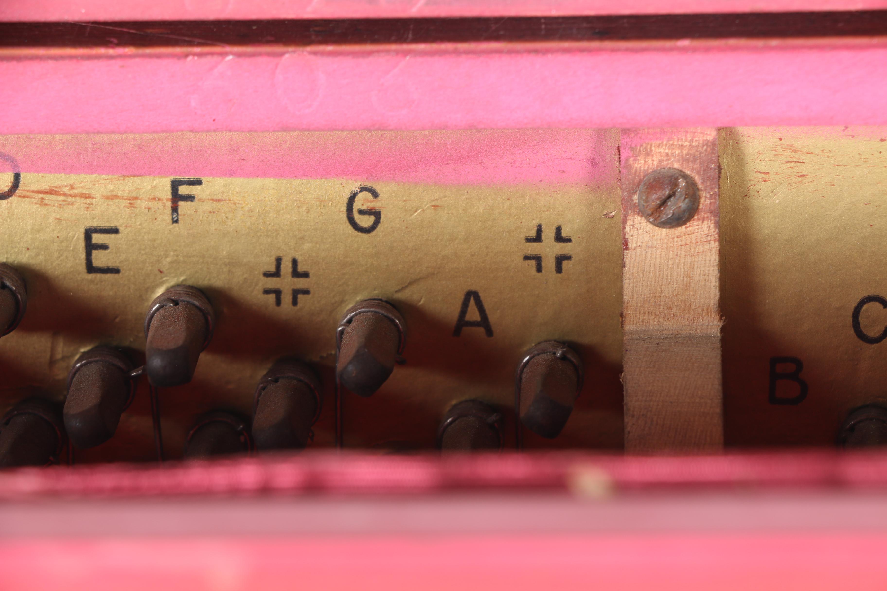 Spanish Enrique Salva Mane Barrel or Roller Piano
