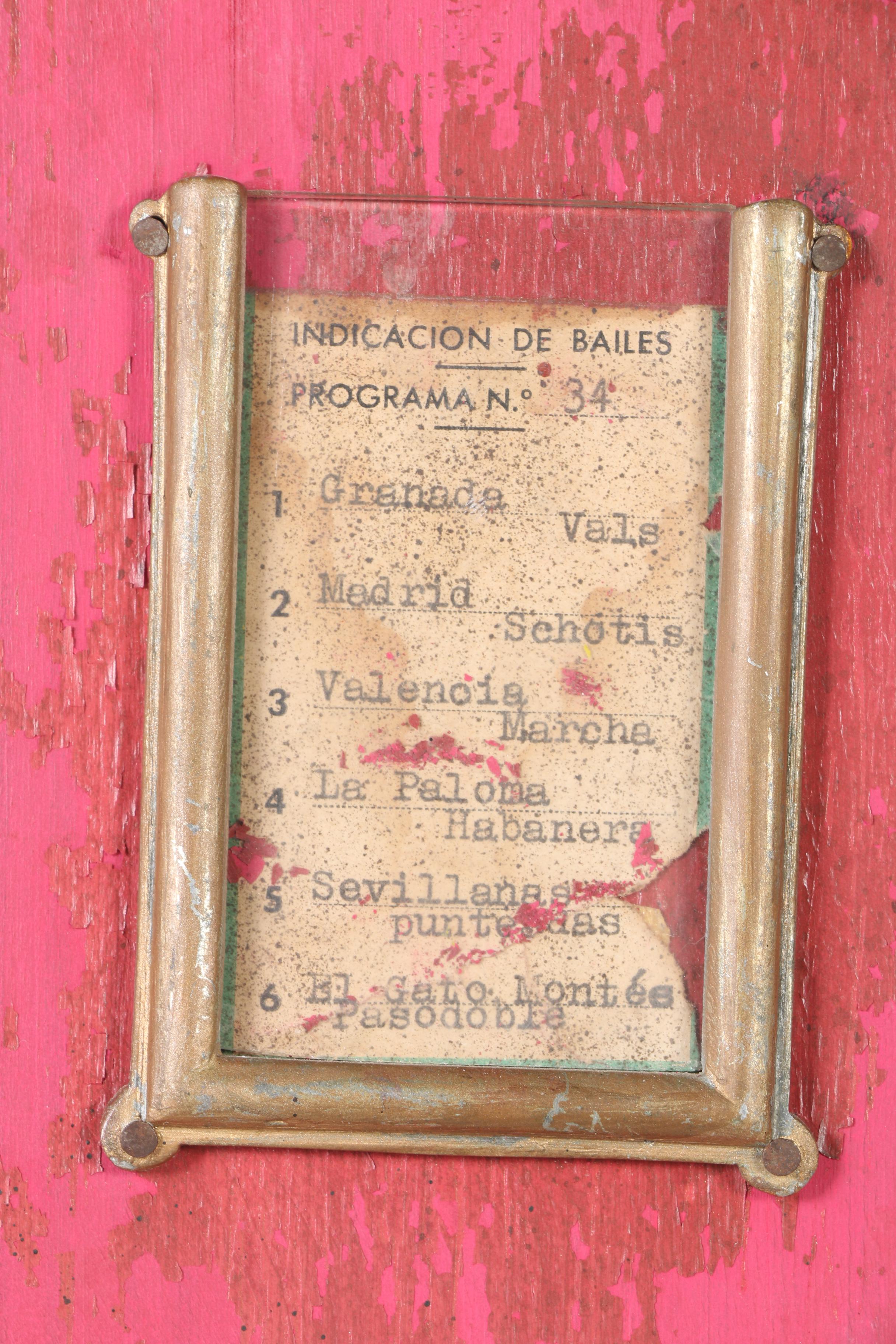 Spanish Enrique Salva Mane Barrel or Roller Piano